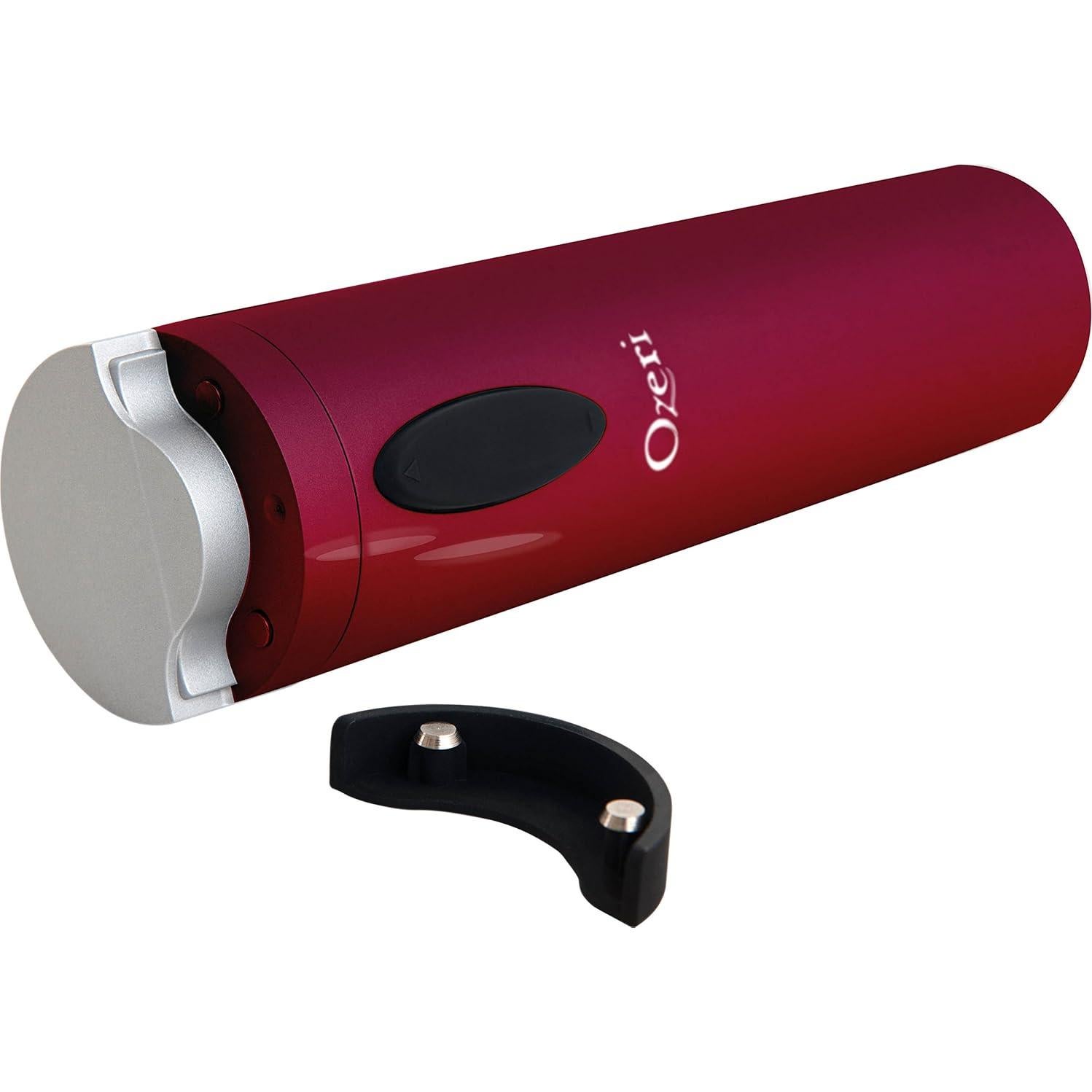 Abridor de Botellas de Vino Eléctrico Ozeri Fascina Rojo