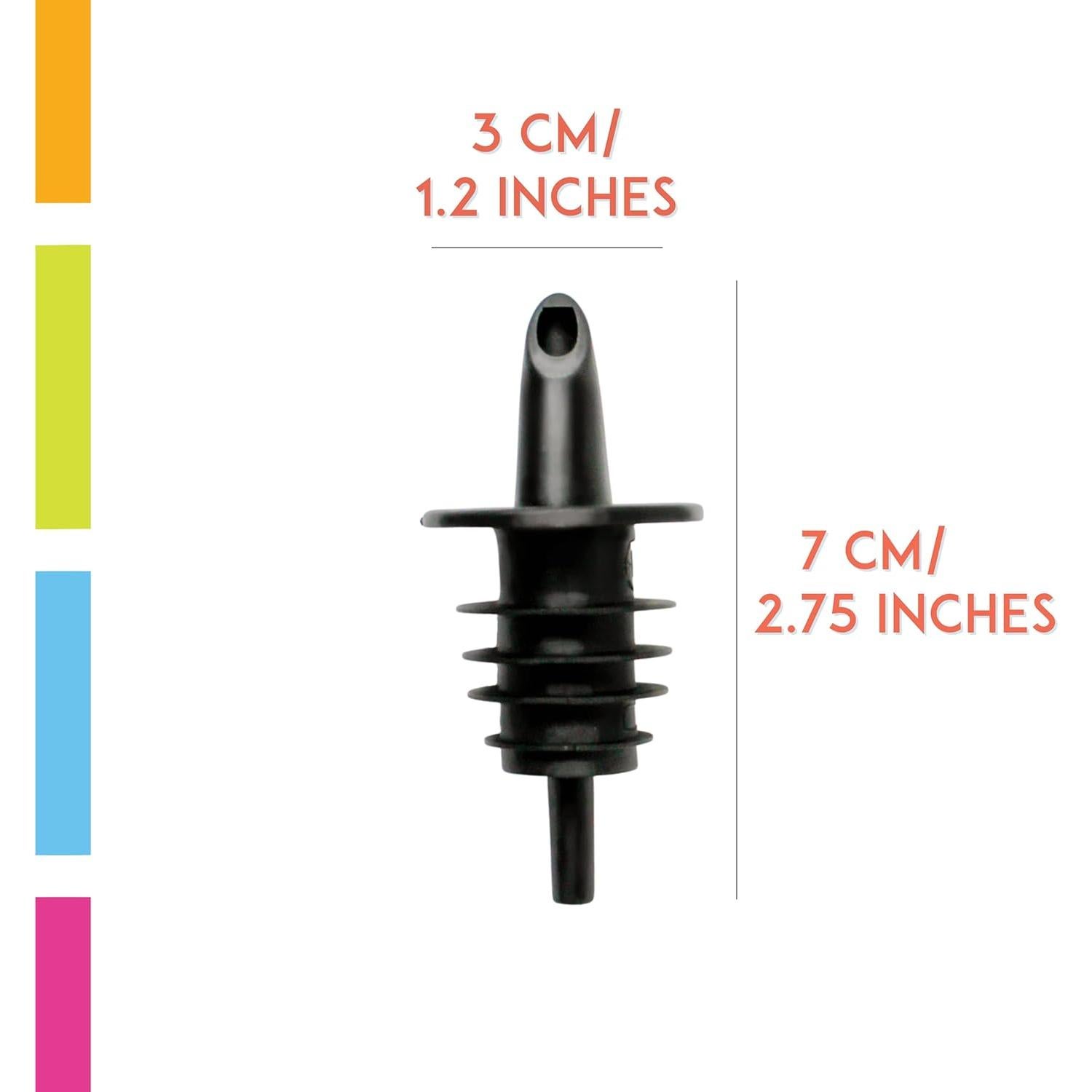 Picos de Vierta para Botellas - 10 Piezas para Jarabe y Bebidas