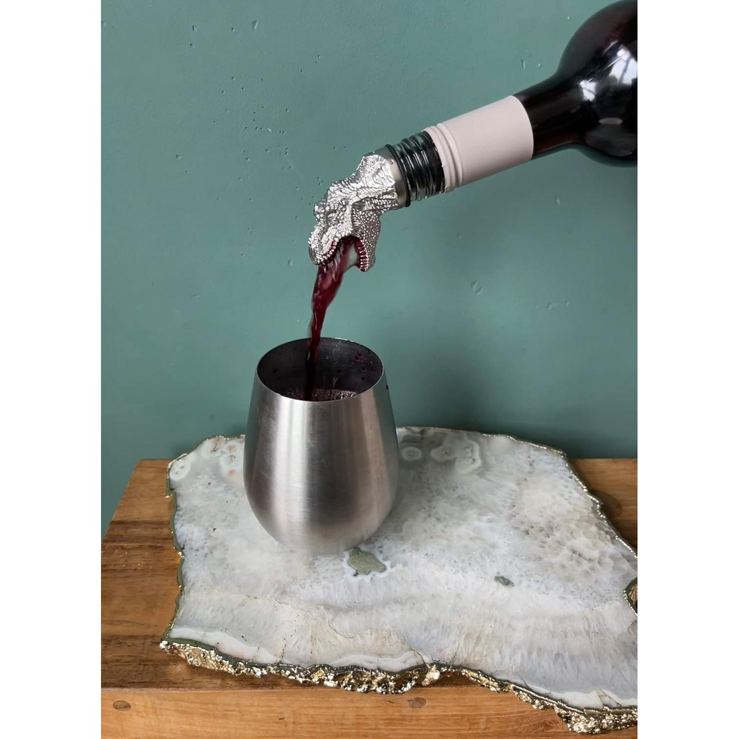 Aerador de Vino SHEP | Tapón Diversión TREX | Regalo Único