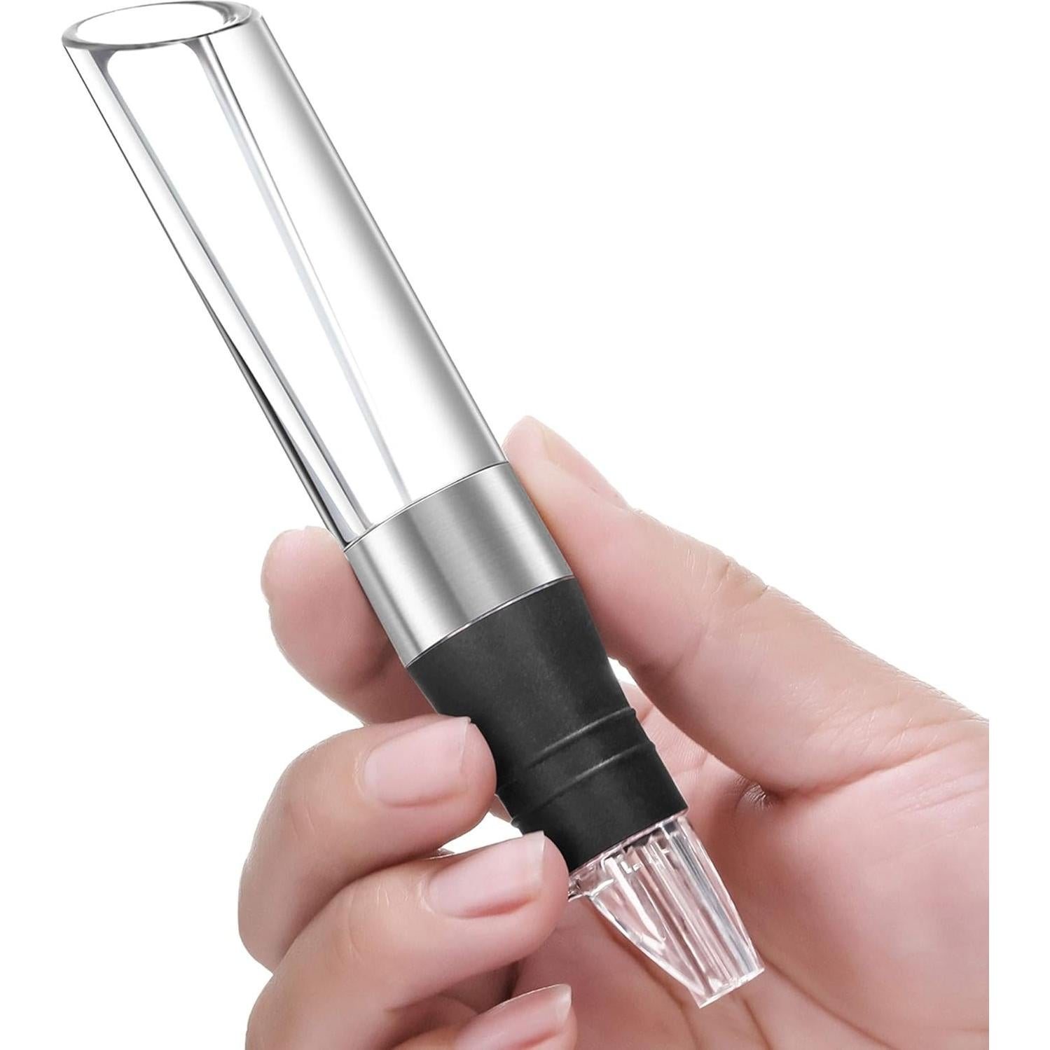 Aireador de Vino ZORTUNG Tubo de Acero Inoxidable 17cm