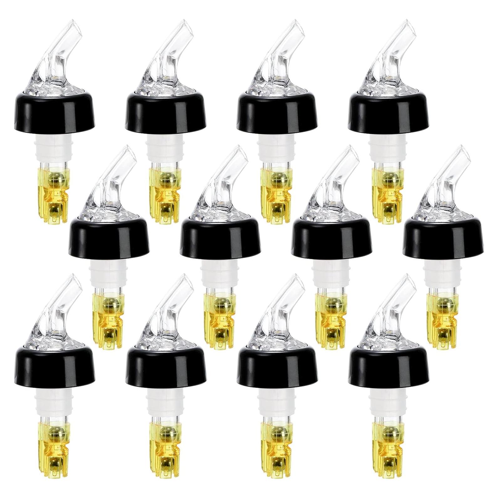 Vertedores de Botellas de Licor WUWEOT 12 Piezas 45 ml