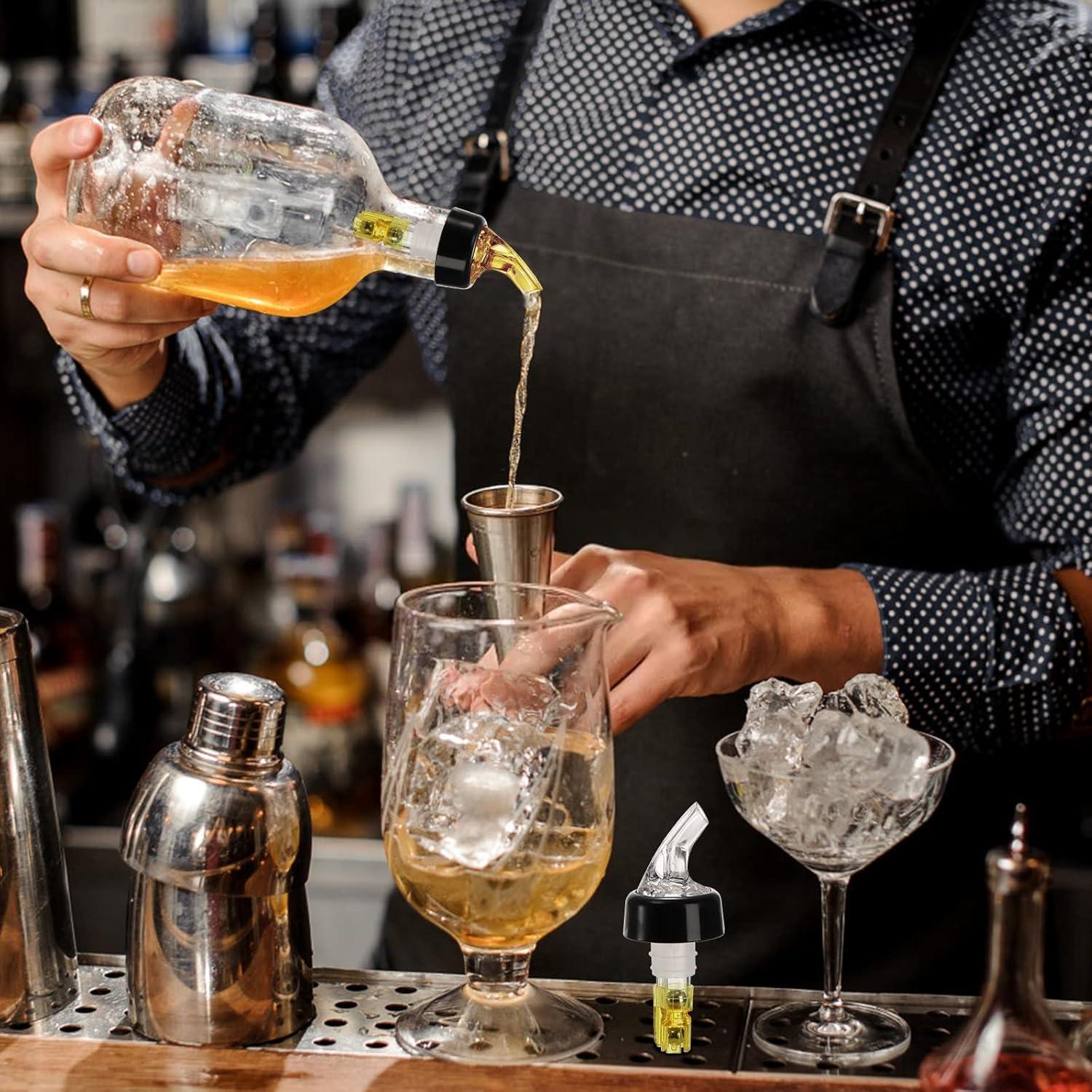 Vertedores de Botellas de Licor WUWEOT 12 Piezas 45 ml