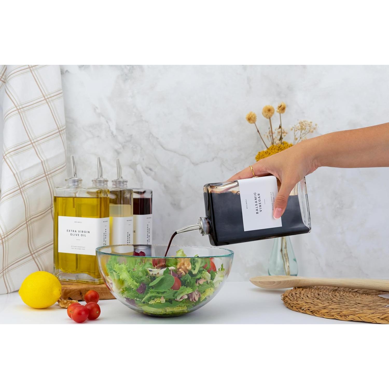 Vertedores de Acero Inoxidable Molimoli - Set de 4, Plata