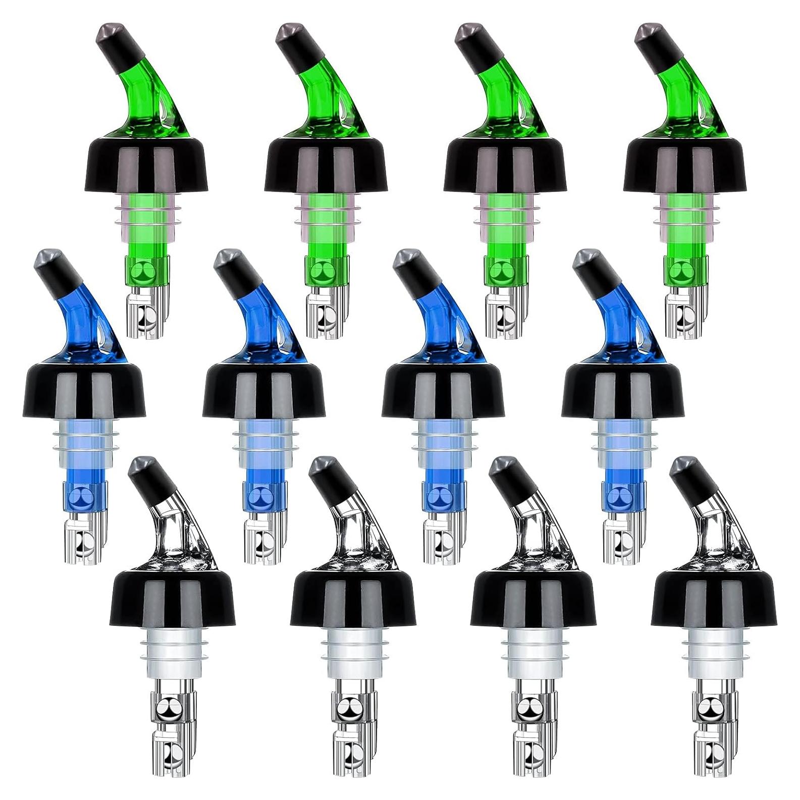 Set de 12 Vertedores Automáticos SuproBarware 30ml para Bebidas