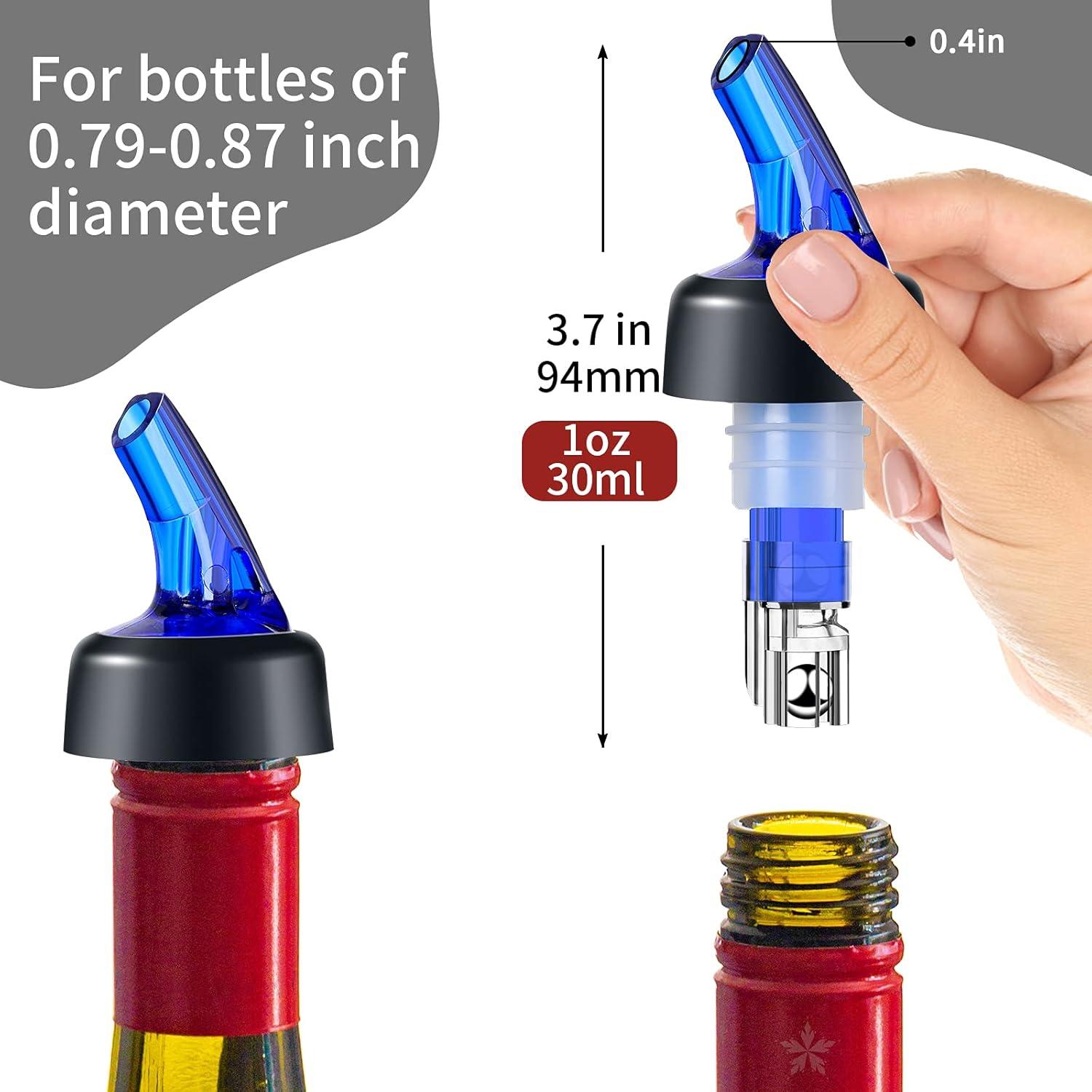 Set de 12 Vertedores Automáticos SuproBarware 30ml para Bebidas