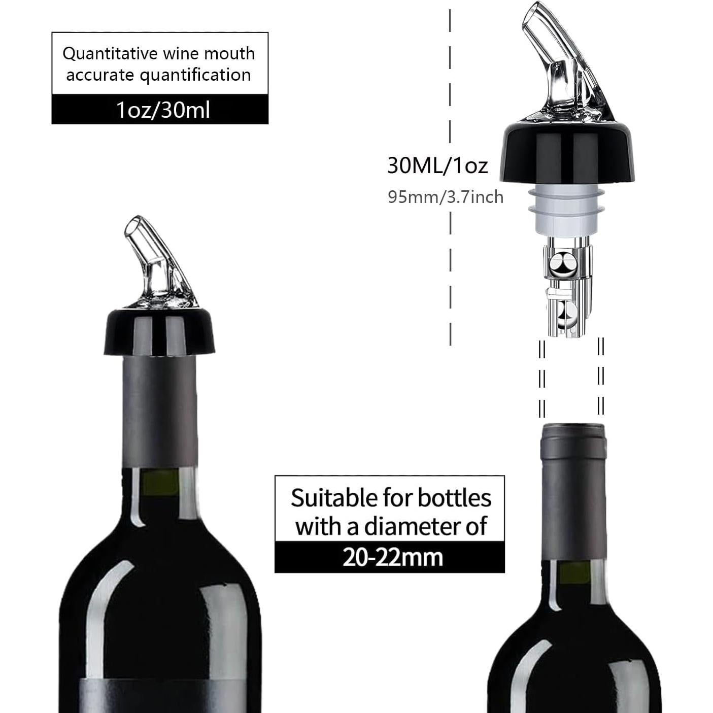 Set de 12 Vertedores Automáticos Medidos 30 mL Aimery