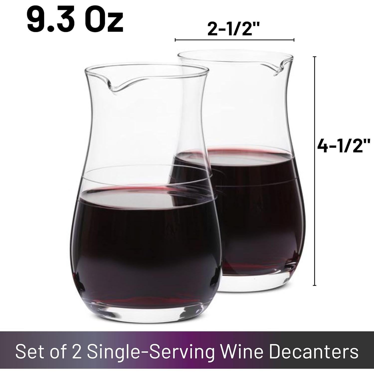 Decantador de Vino Mini Brew To A Tea 263.5 ml Cristal