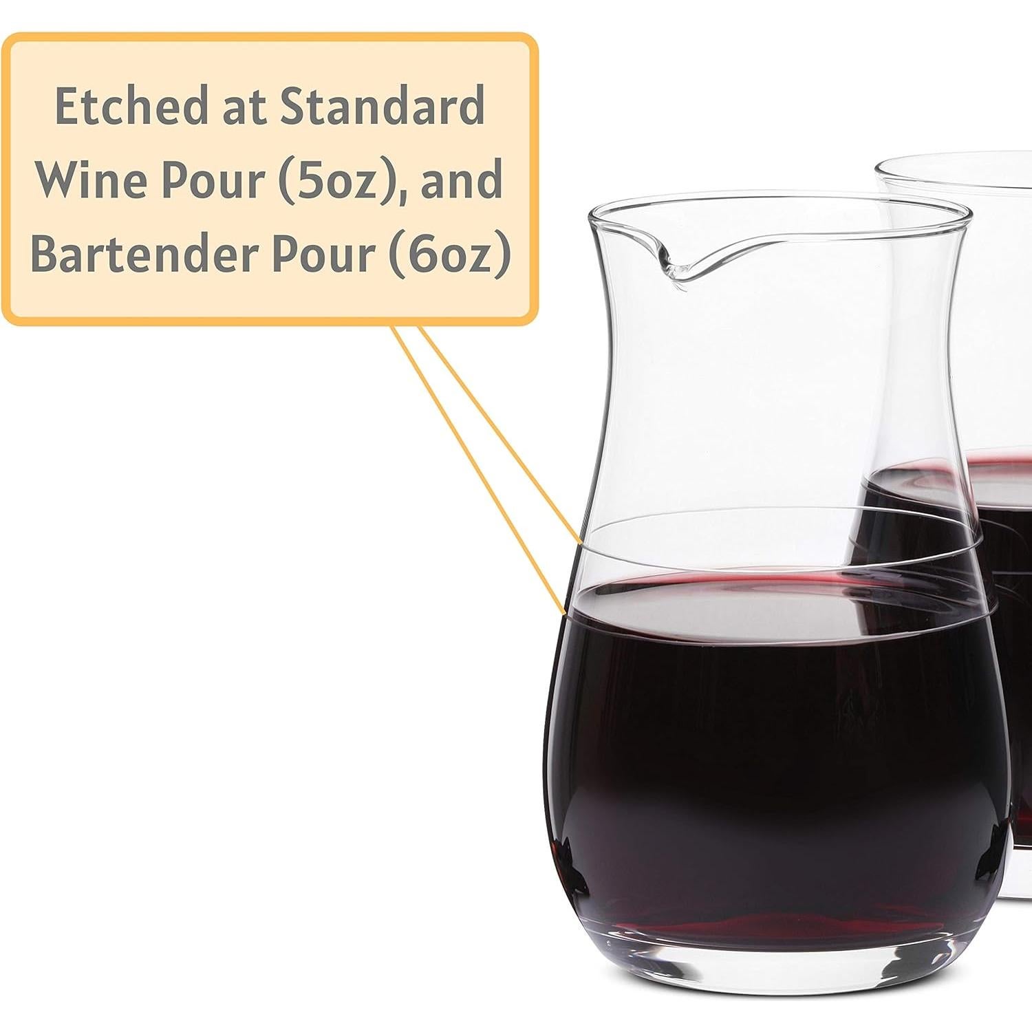 Decantador de Vino Mini Brew To A Tea 263.5 ml Cristal