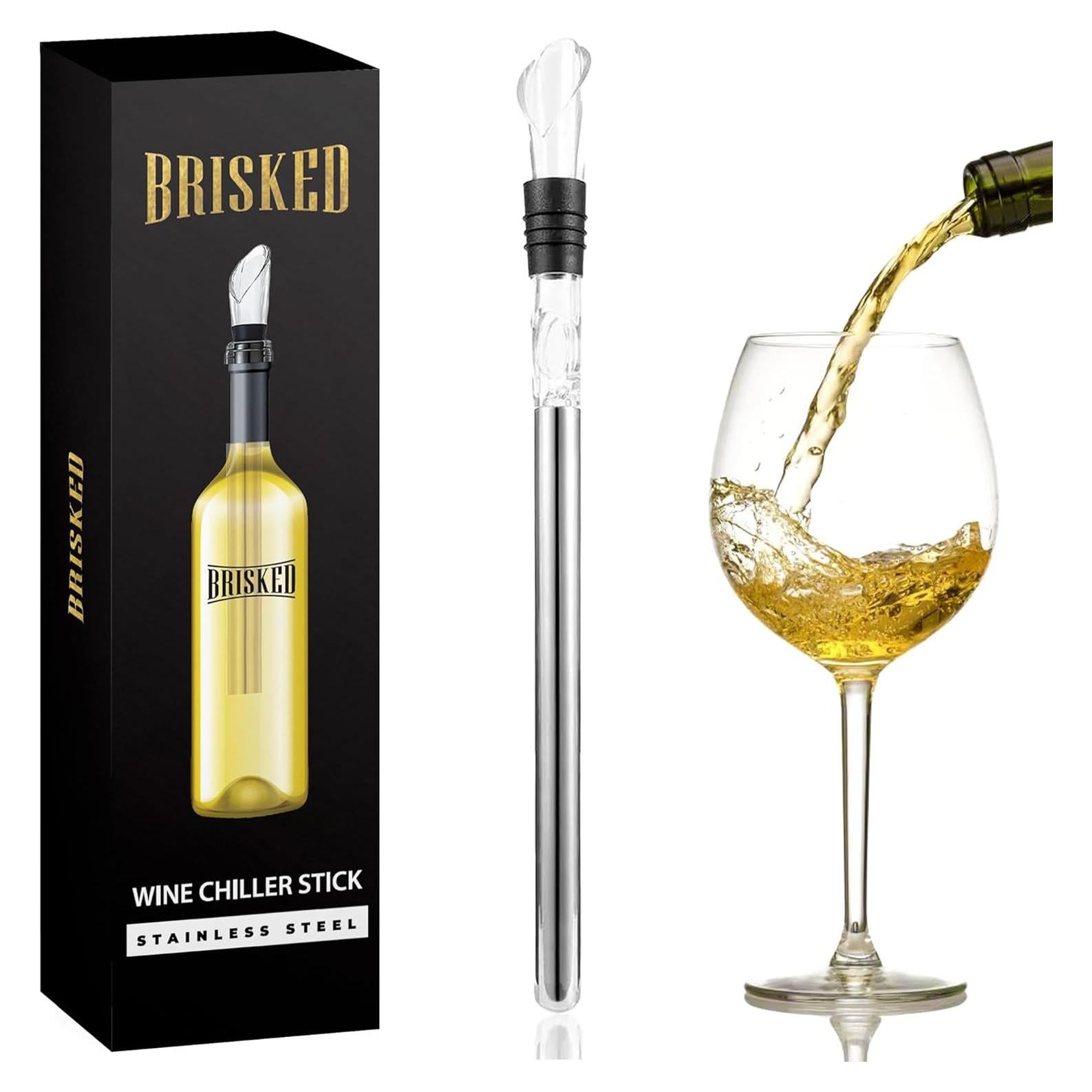 Varilla Enfriadora de Vino Brisked Acero Inoxidable 22.3 cm