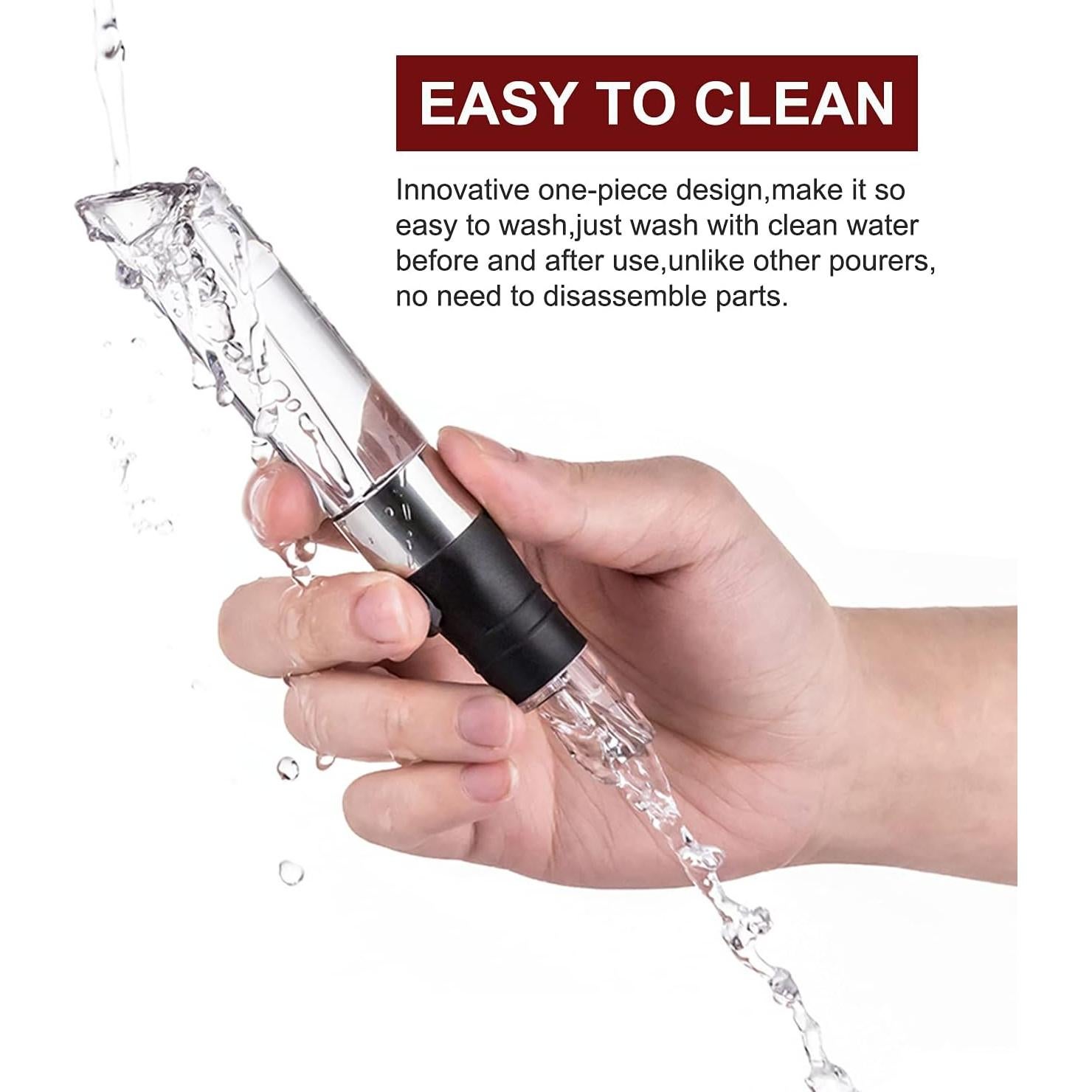 Aguijón de Vino IEOVO - Aerador Acrílico Compacto 58g