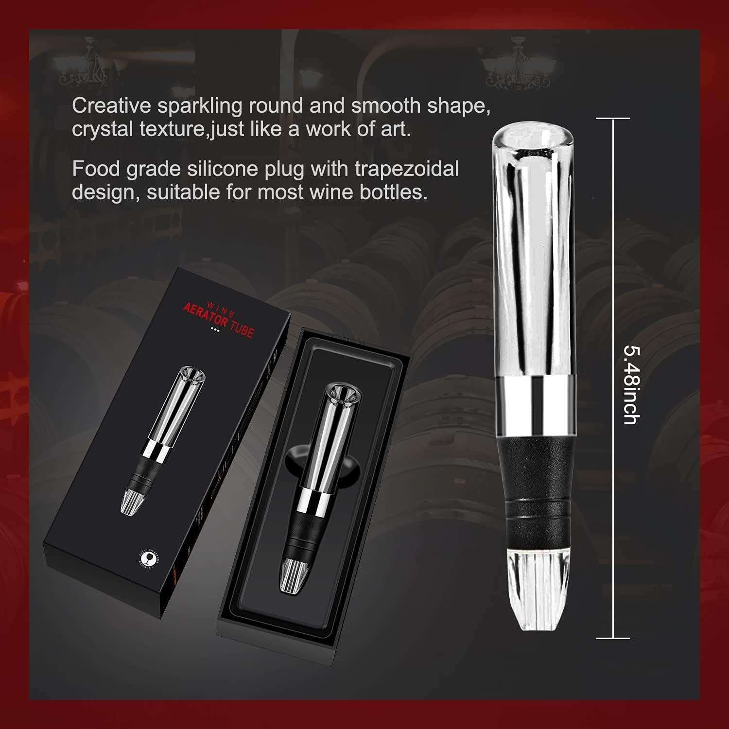 Aguijón de Vino IEOVO - Aerador Acrílico Compacto 58g