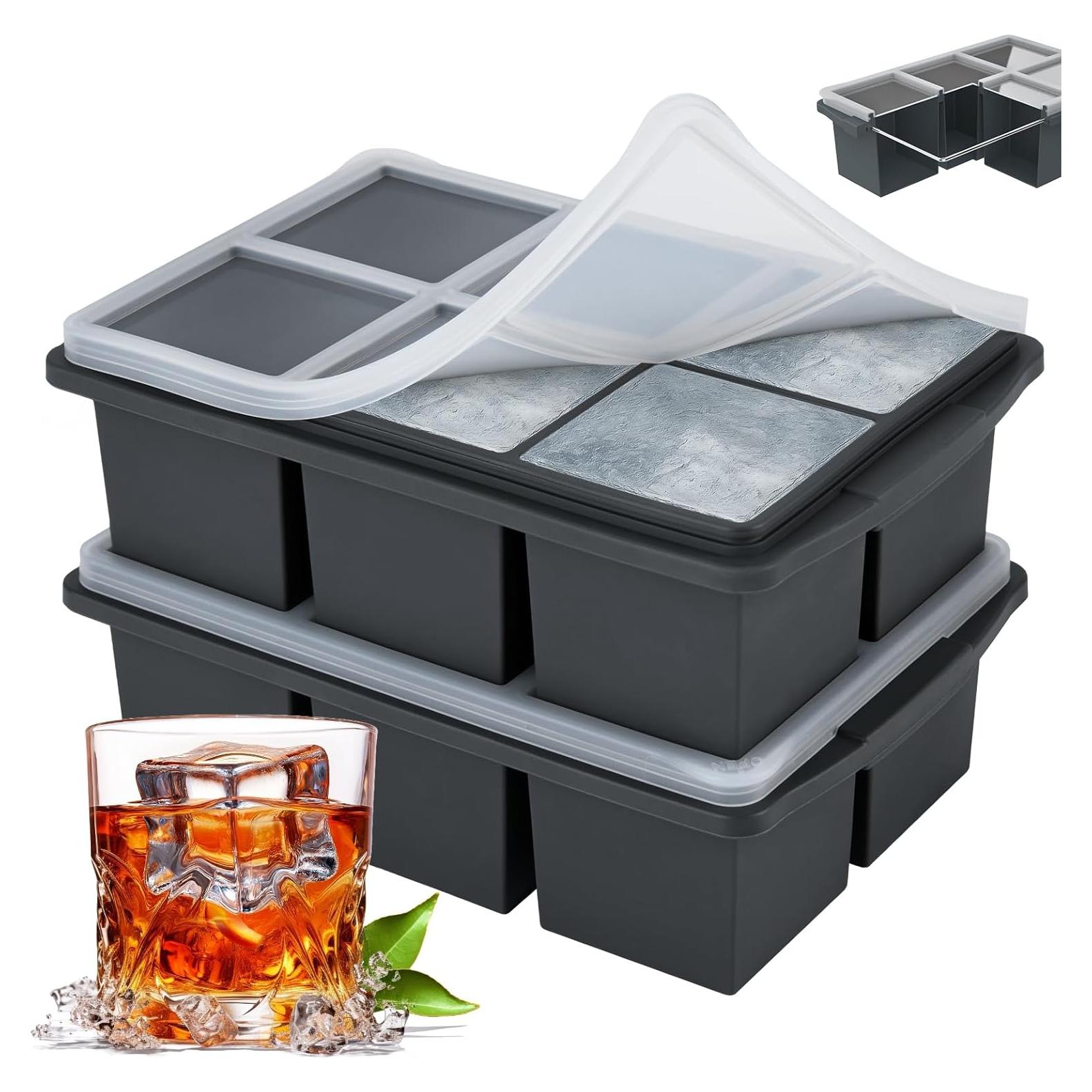 Bandeja de Hielo Grande Xomoo para Whisky - 12 Cubos 5.08 cm