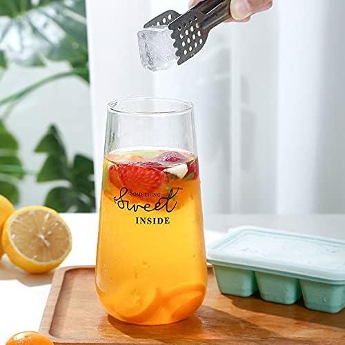 Bandejas de Hielo KIYOKI 3 Piezas Silicona Apilables 18 Cubos