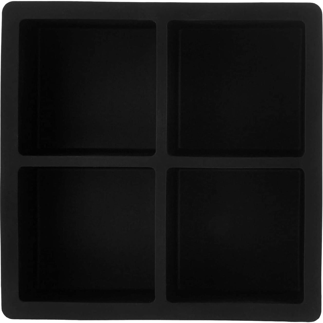 Bandejas de Hielo de Silicona Amazon Basics, Juego de 2, 10.8 cm