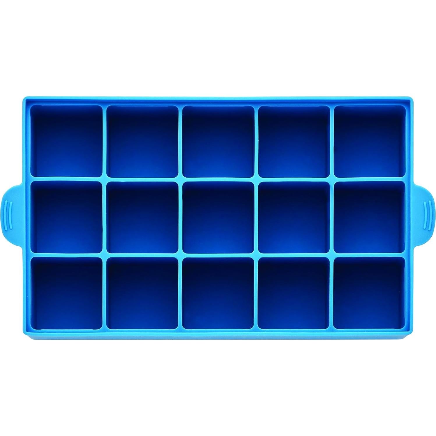 Bandejas de Hielo de Silicona Farberware 4-Pieza Azul