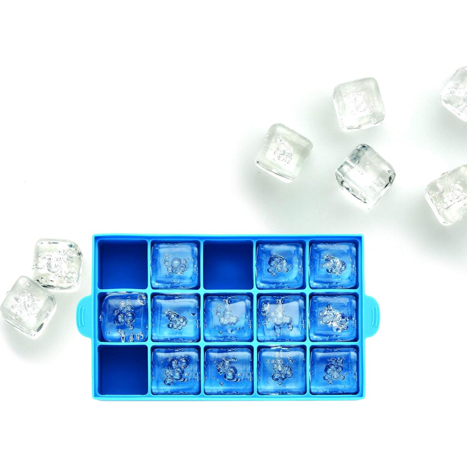 Bandejas de Hielo de Silicona Farberware 4-Pieza Azul