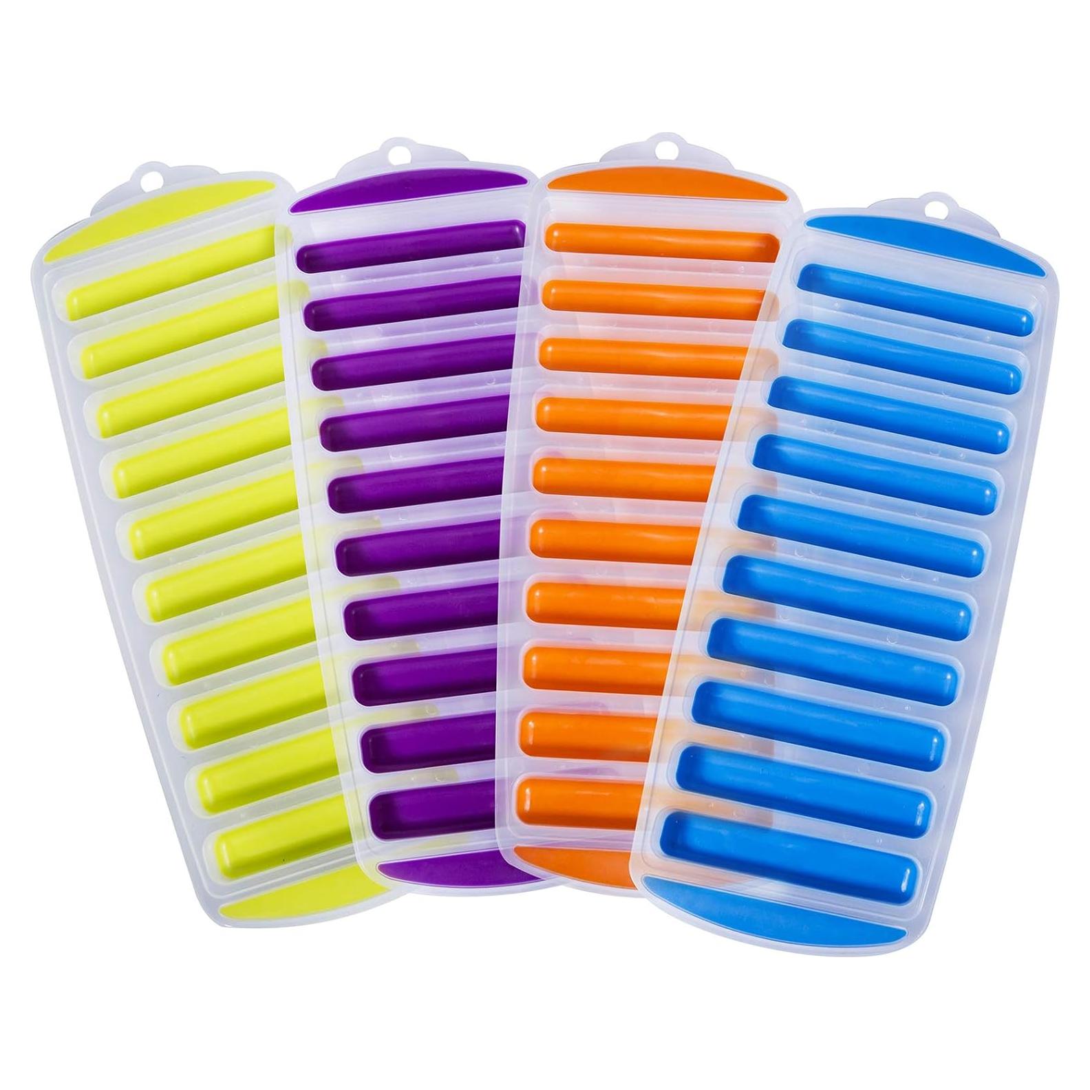 Bandejas de Hielo Ozera 4 Piezas Silicona para Botellas