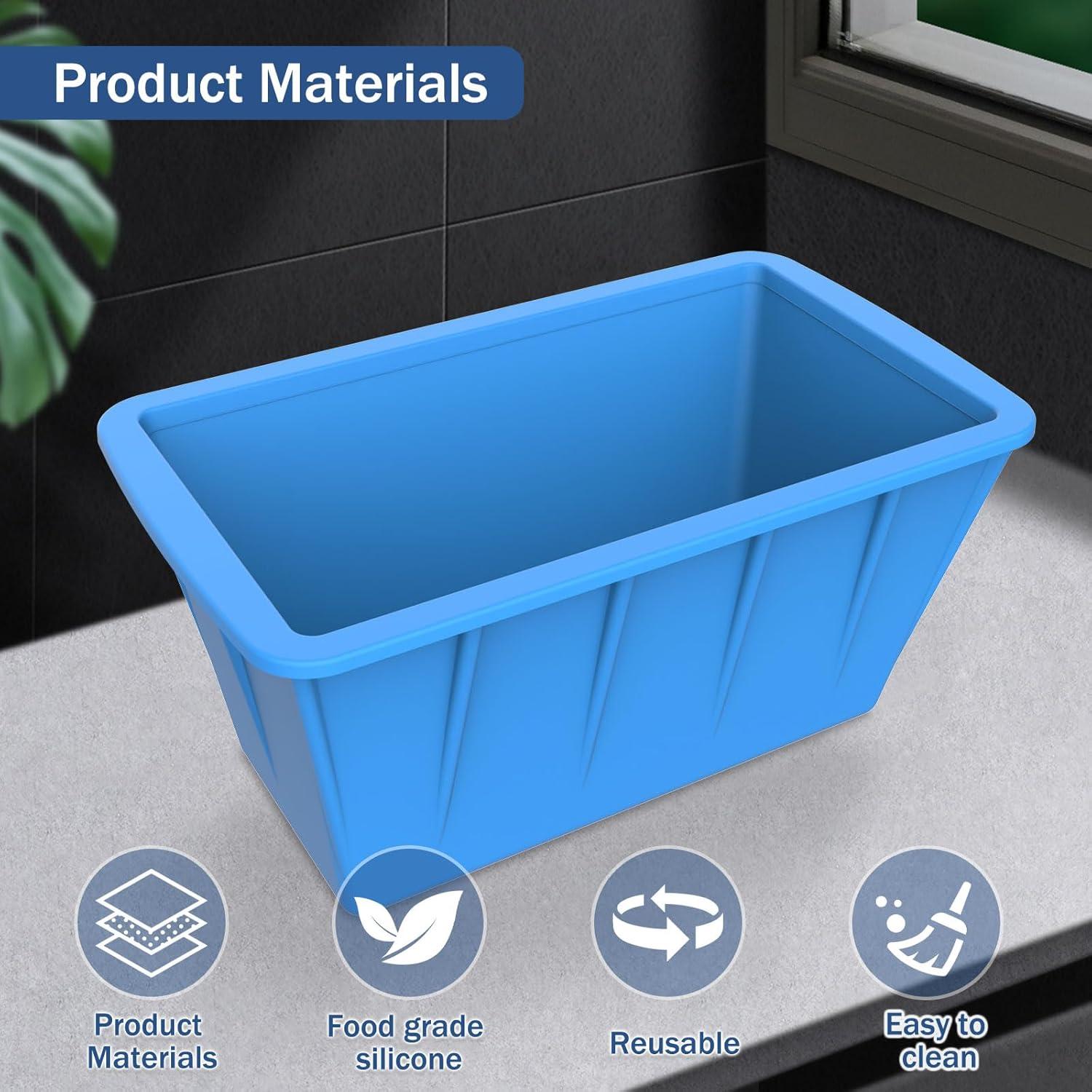 Moldes de Hielo Extra Grande DOGITY 8LB 4Pack Silicona