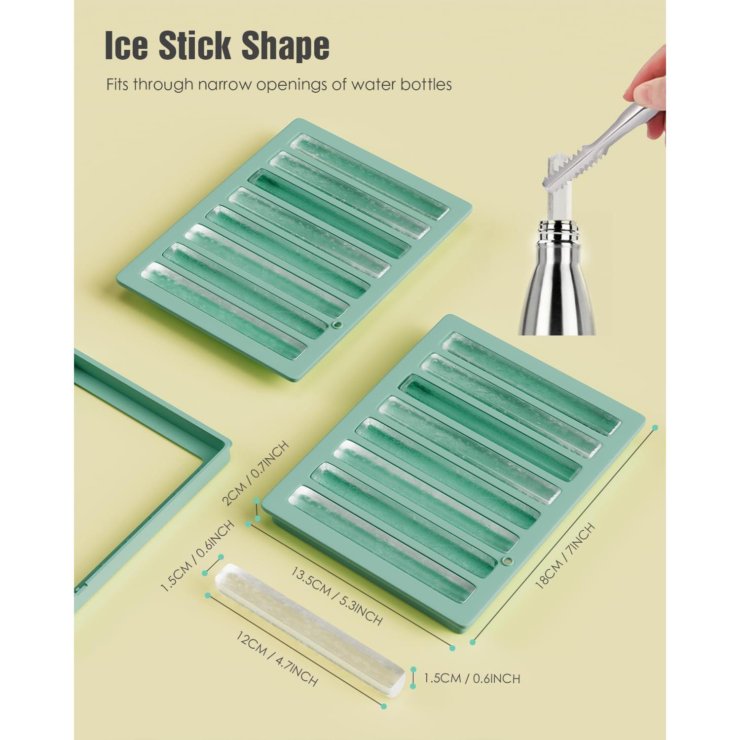 Bandejas de Hielo Iyes.top de Silicona para Botellas - 2 PZS