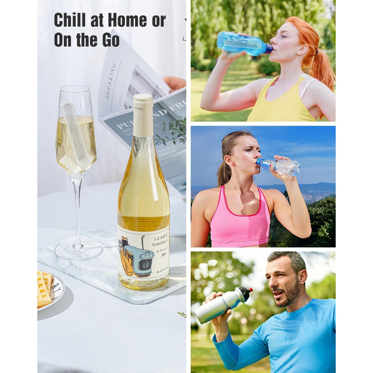 Bandejas de Hielo Iyes.top de Silicona para Botellas - 2 PZS