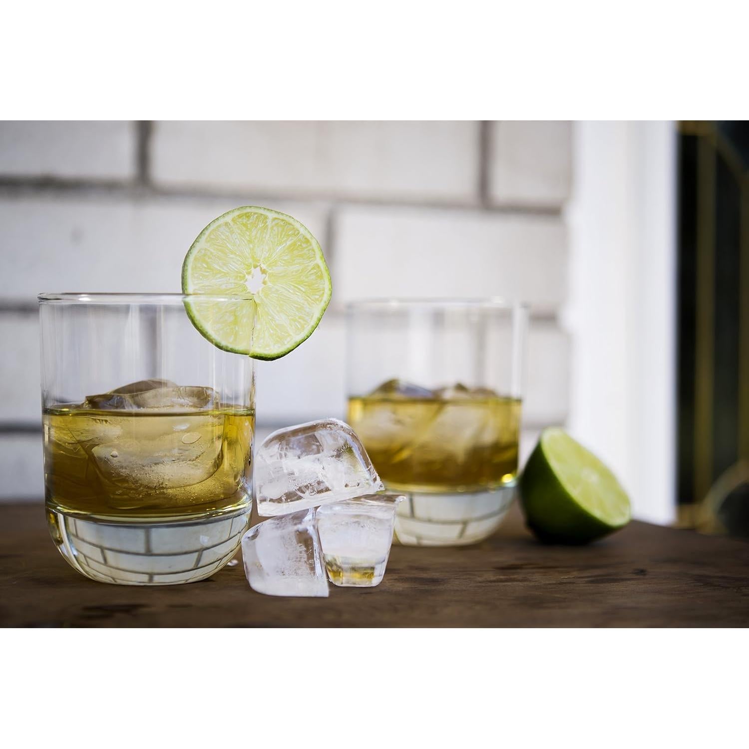 Bandejas de Hielo Kitch Blancas - 4 Paquetes de 16 Cubos