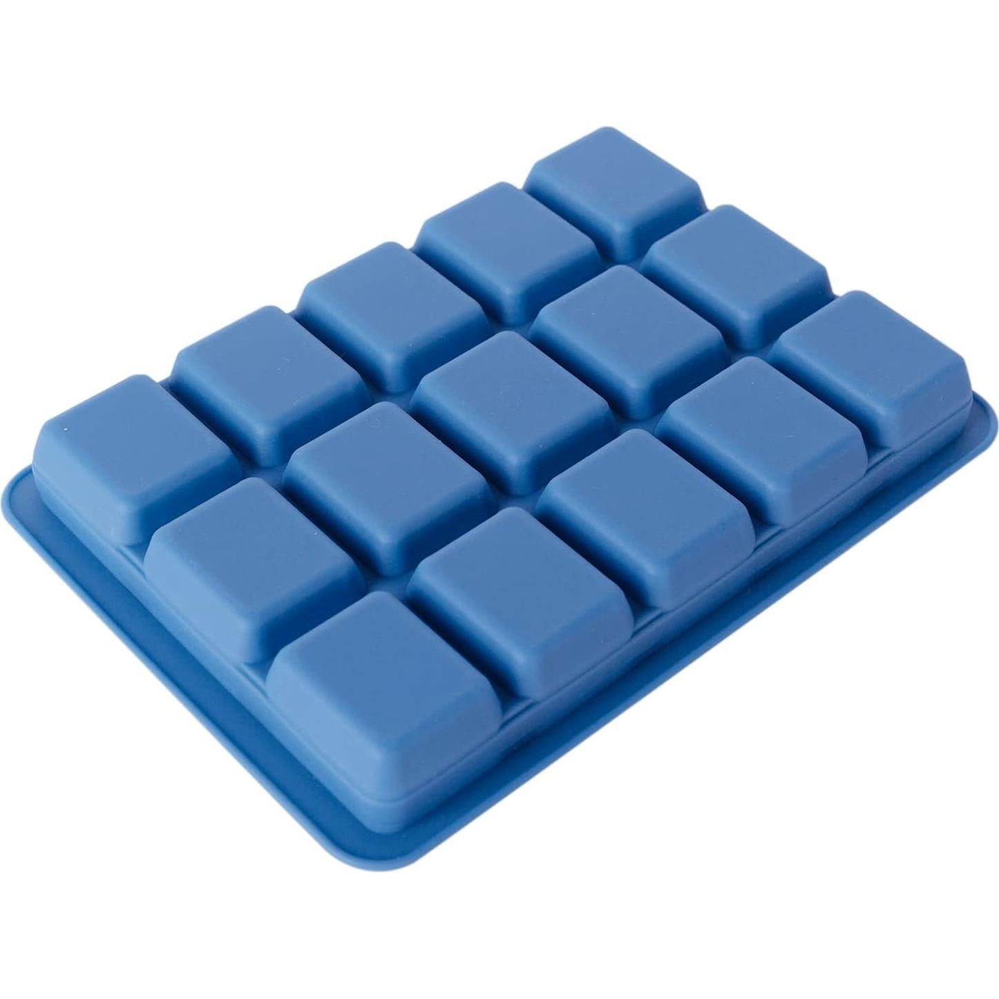 Bandejas de Hielo de Silicona FUN LAVIE 2 Piezas con Tapa