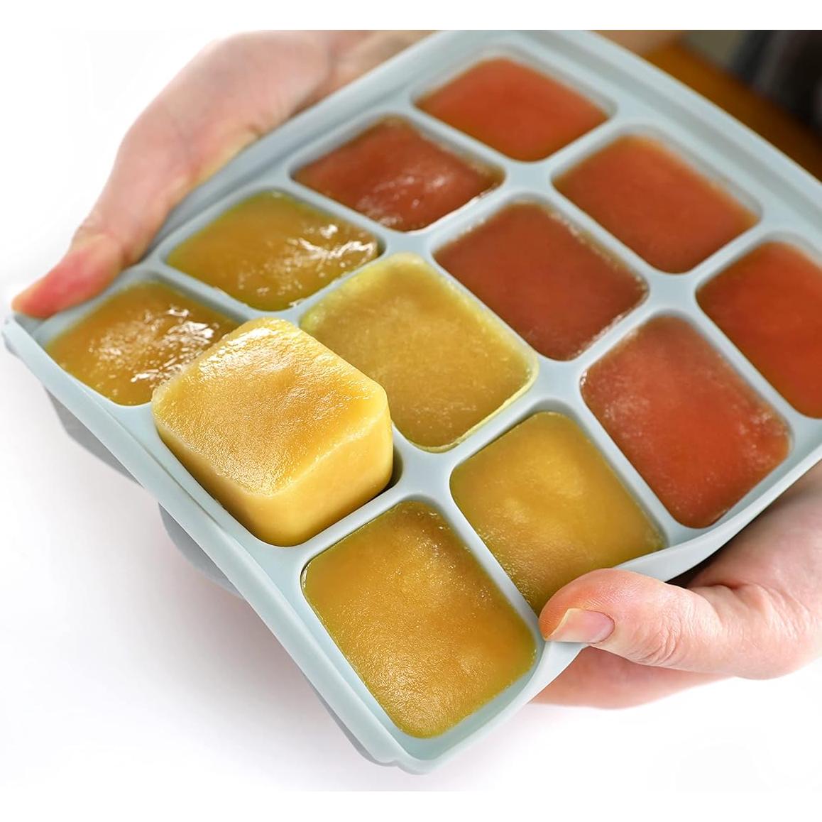 Cubos de Almacenamiento de Comida para Bebés PETINUBE 12 Piezas