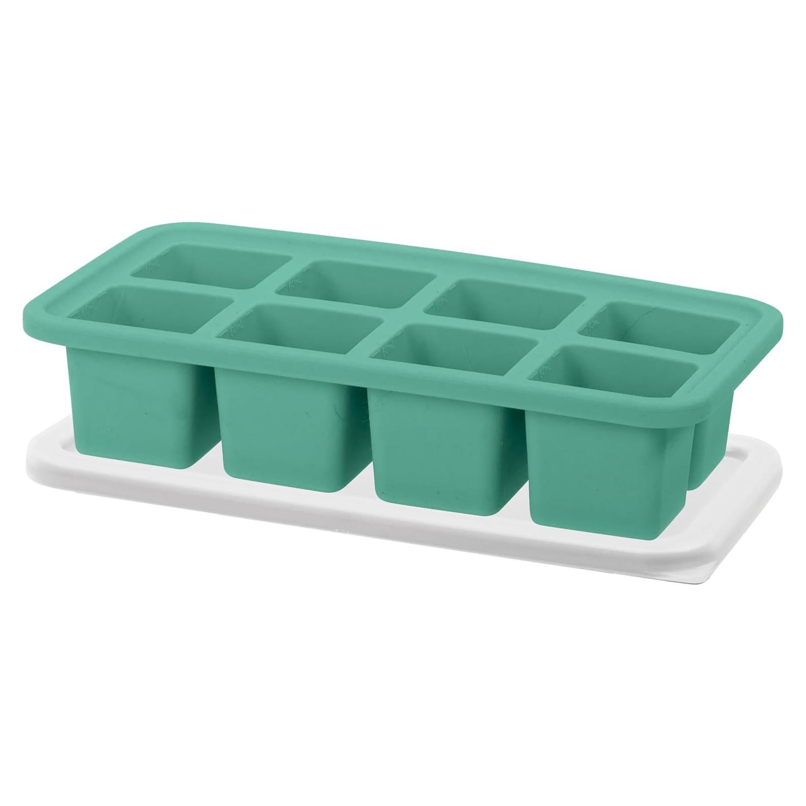 Bandejas de Silicona OGGI 1/4 Taza con Tapa para Congelador