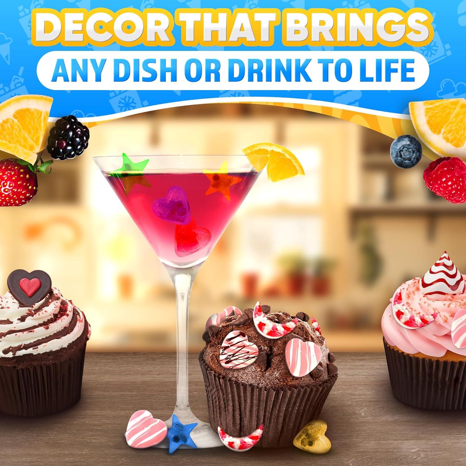 Bandeja de Hielo Silicona ALPENKOK con Tapa 24 Cavidades