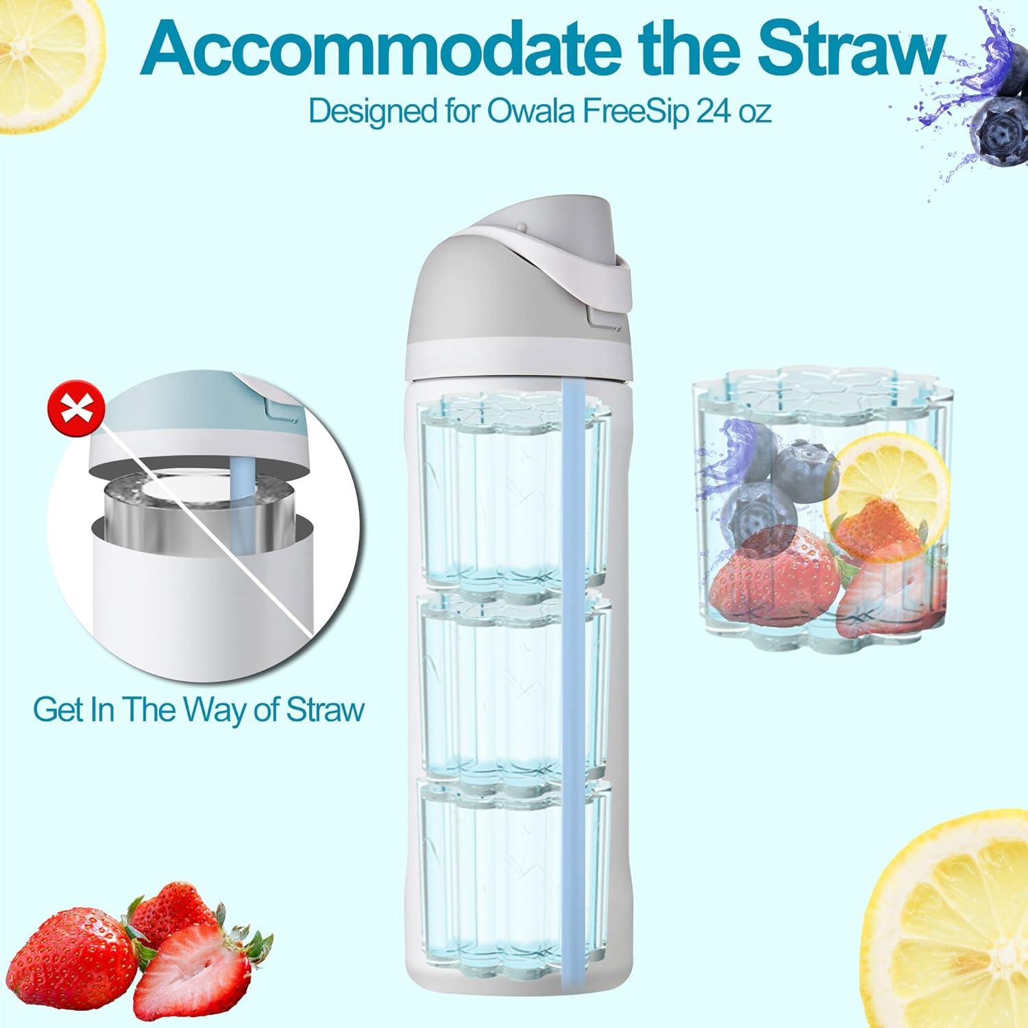 Bandeja de Hielo de Silicona Owala FreeSip 3PCS para Bebidas