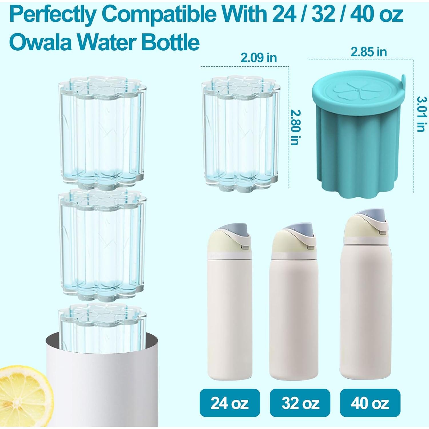 Bandeja de Hielo de Silicona Owala FreeSip 3PCS para Bebidas