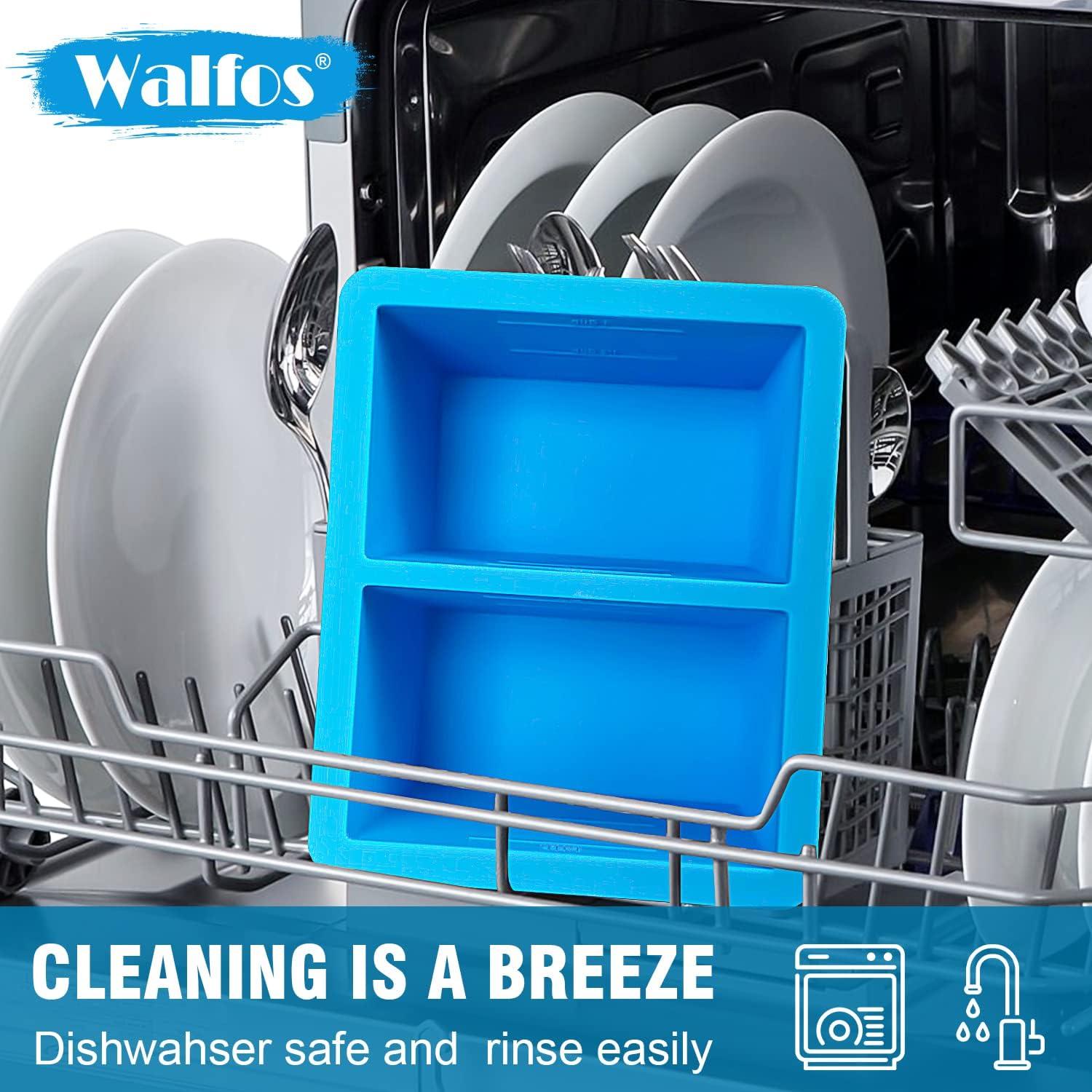 Moldes de Silicona para Congelar Walfos 1 Taza 4 Piezas