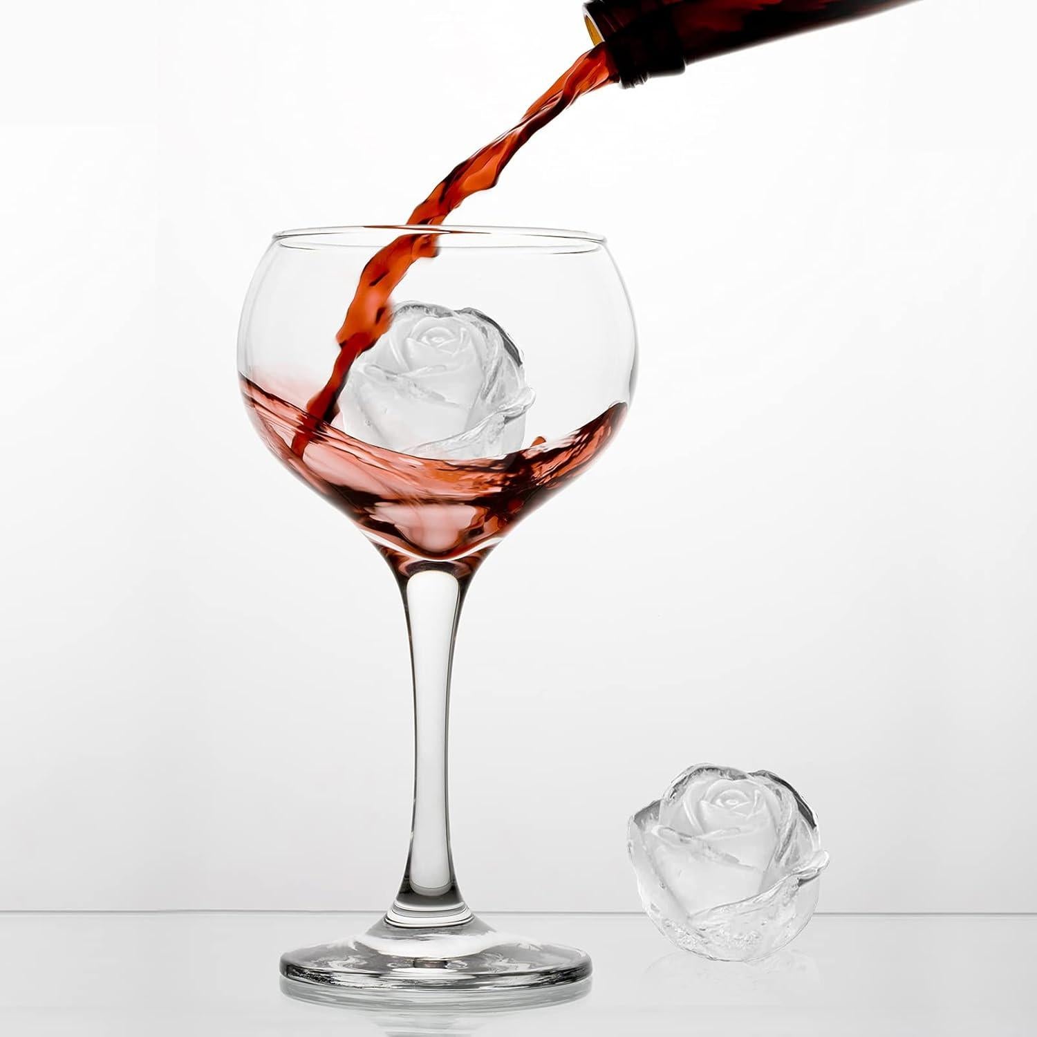 Bandeja de Hielo en Forma de Rosa Mikiwon - 6 Cavidades 5.08 cm