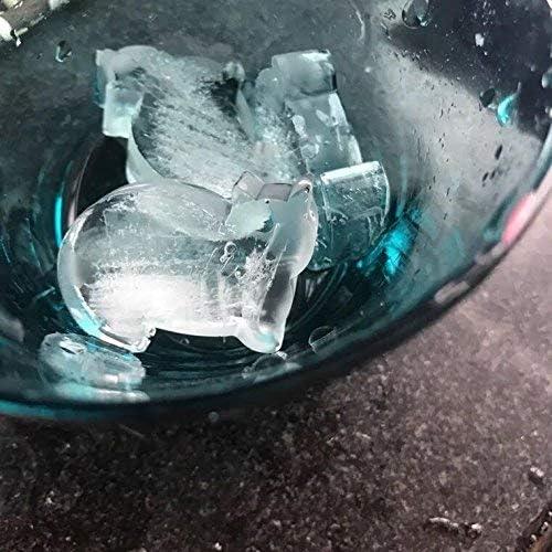 Bandeja de Hielo de Silicona LYWOO en Forma de Gato - 2 Piezas