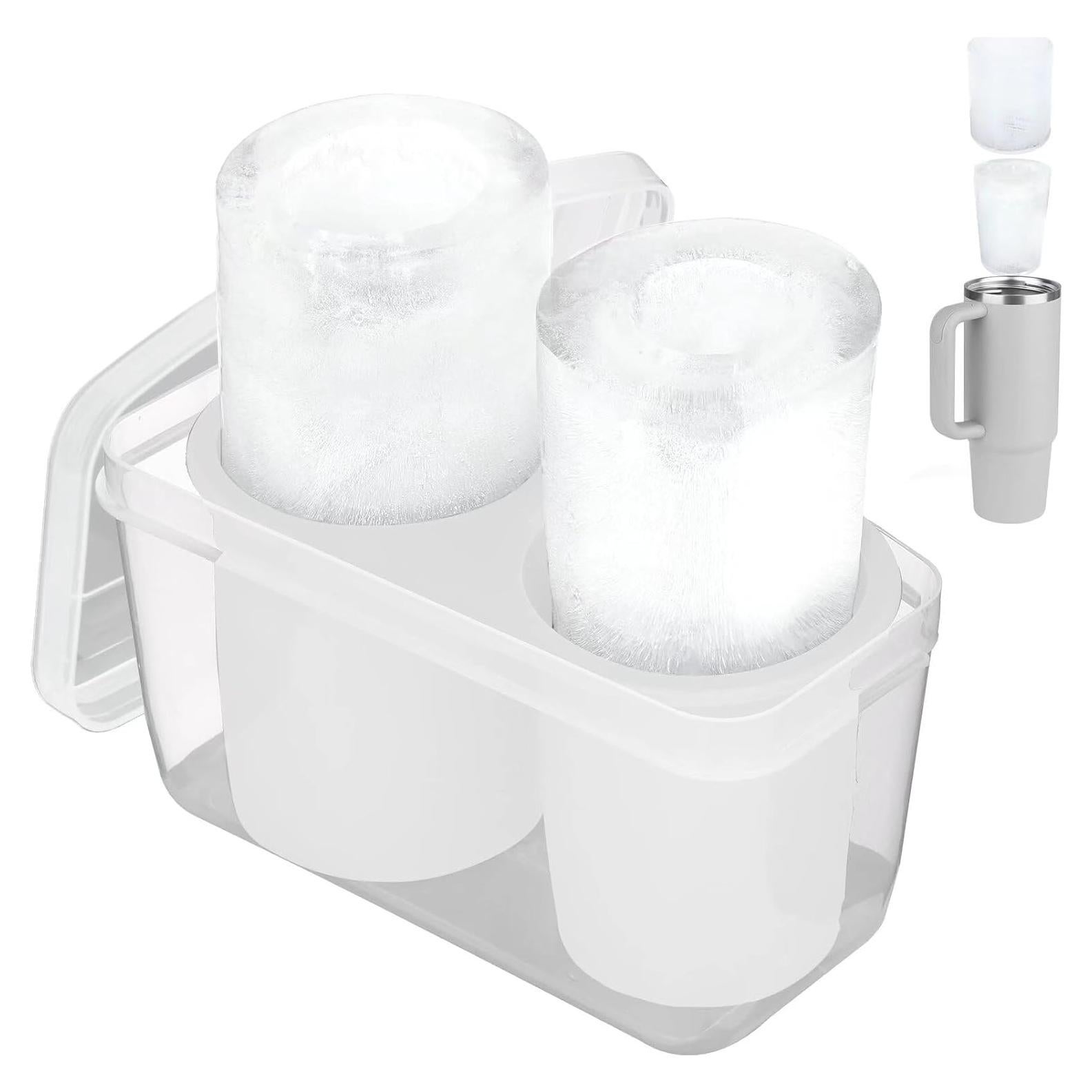 Molde de Hielo de Silicona Pneatdez para Stanley Cup 30oz