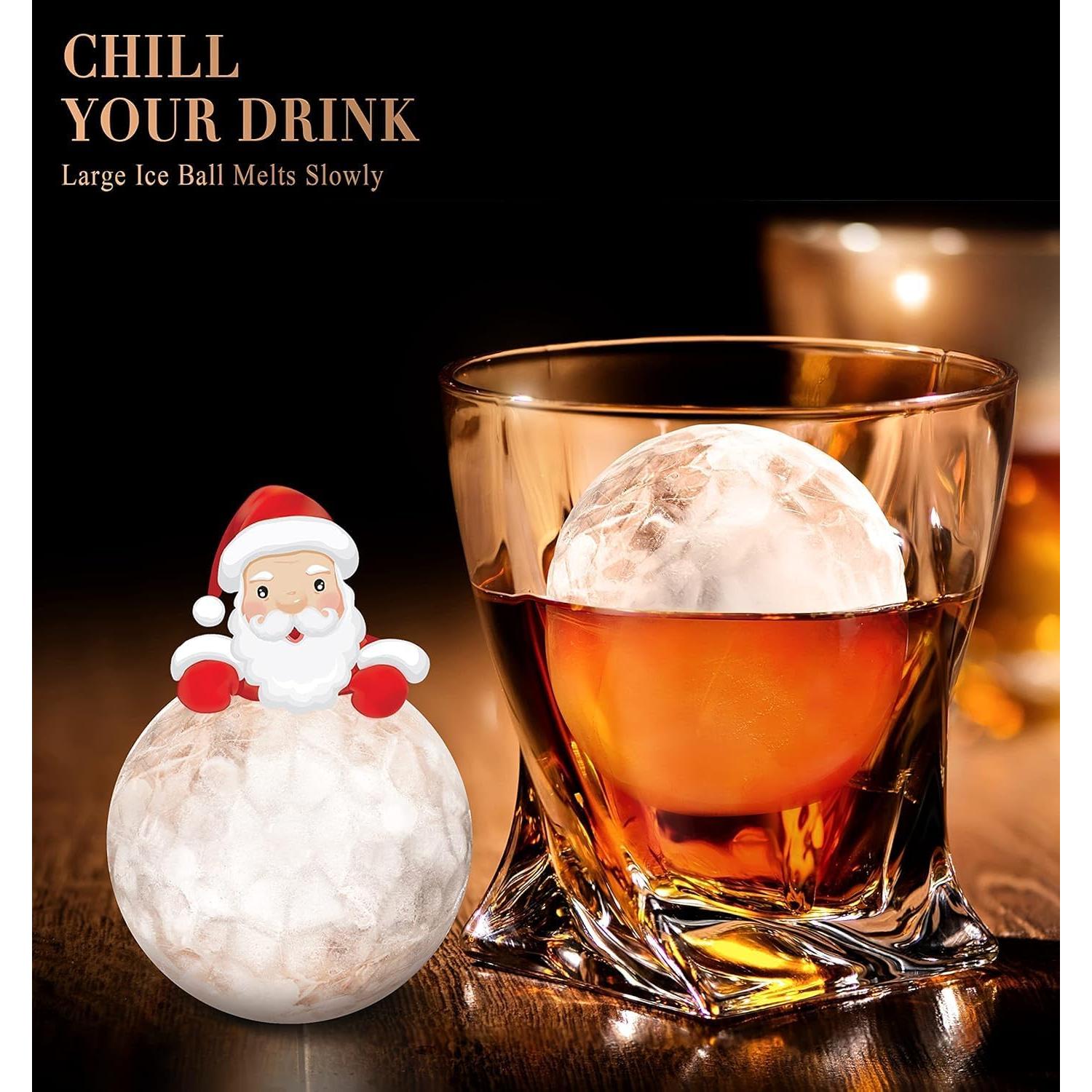 Bandeja de Hielo Redonda ICEXXP 2.2'' con Tapa - Silicona