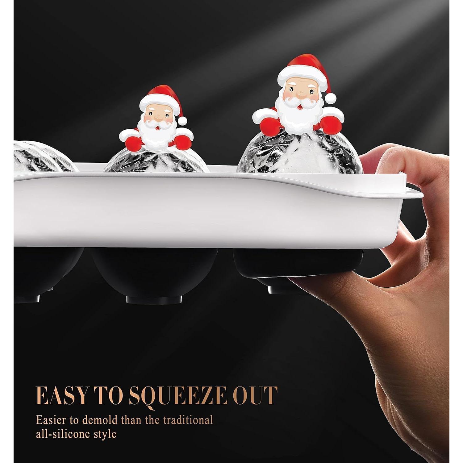 Bandeja de Hielo Redonda ICEXXP 2.2'' con Tapa - Silicona