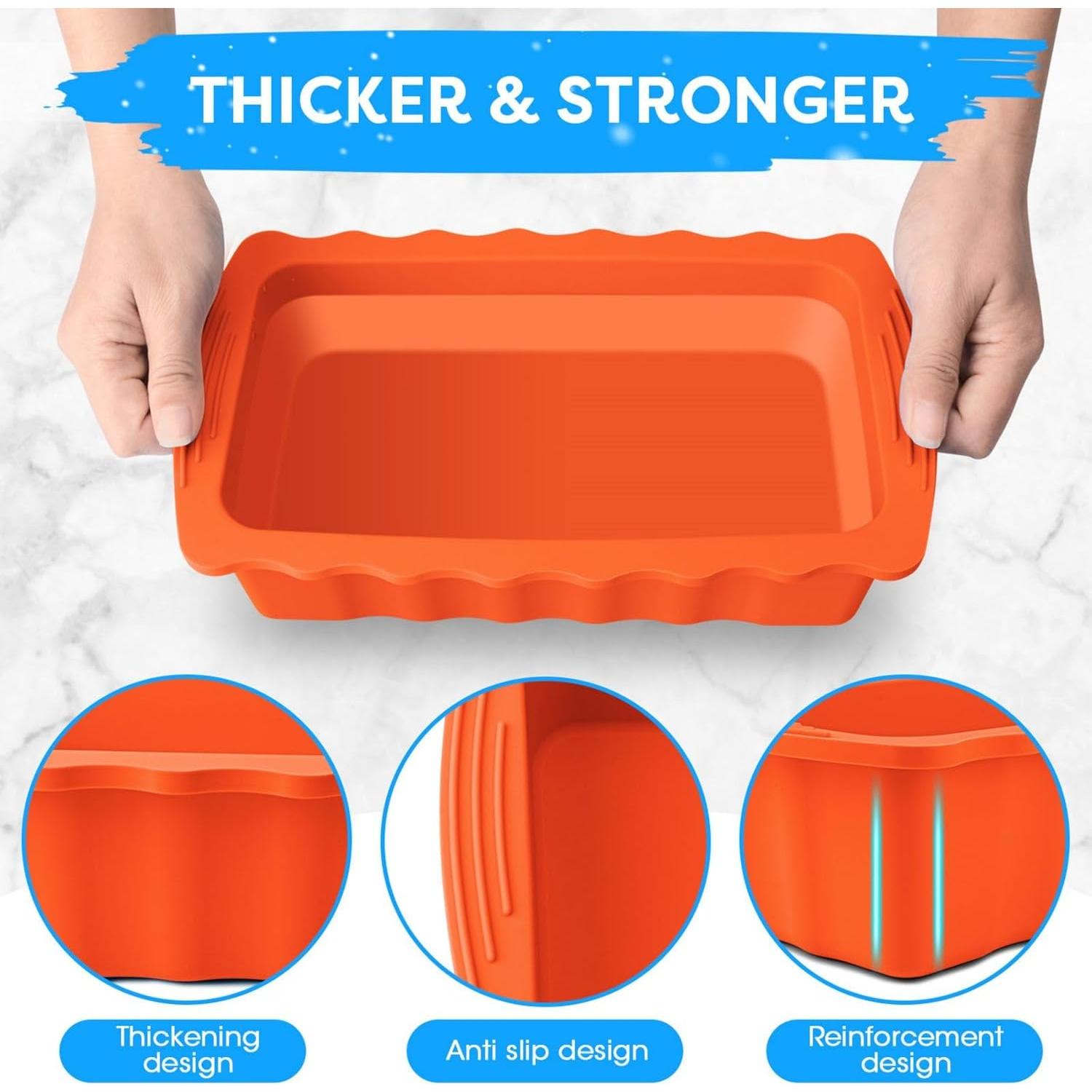 Moldes de Hielo Extra Grande Haldane 2PC 6LB Silicona