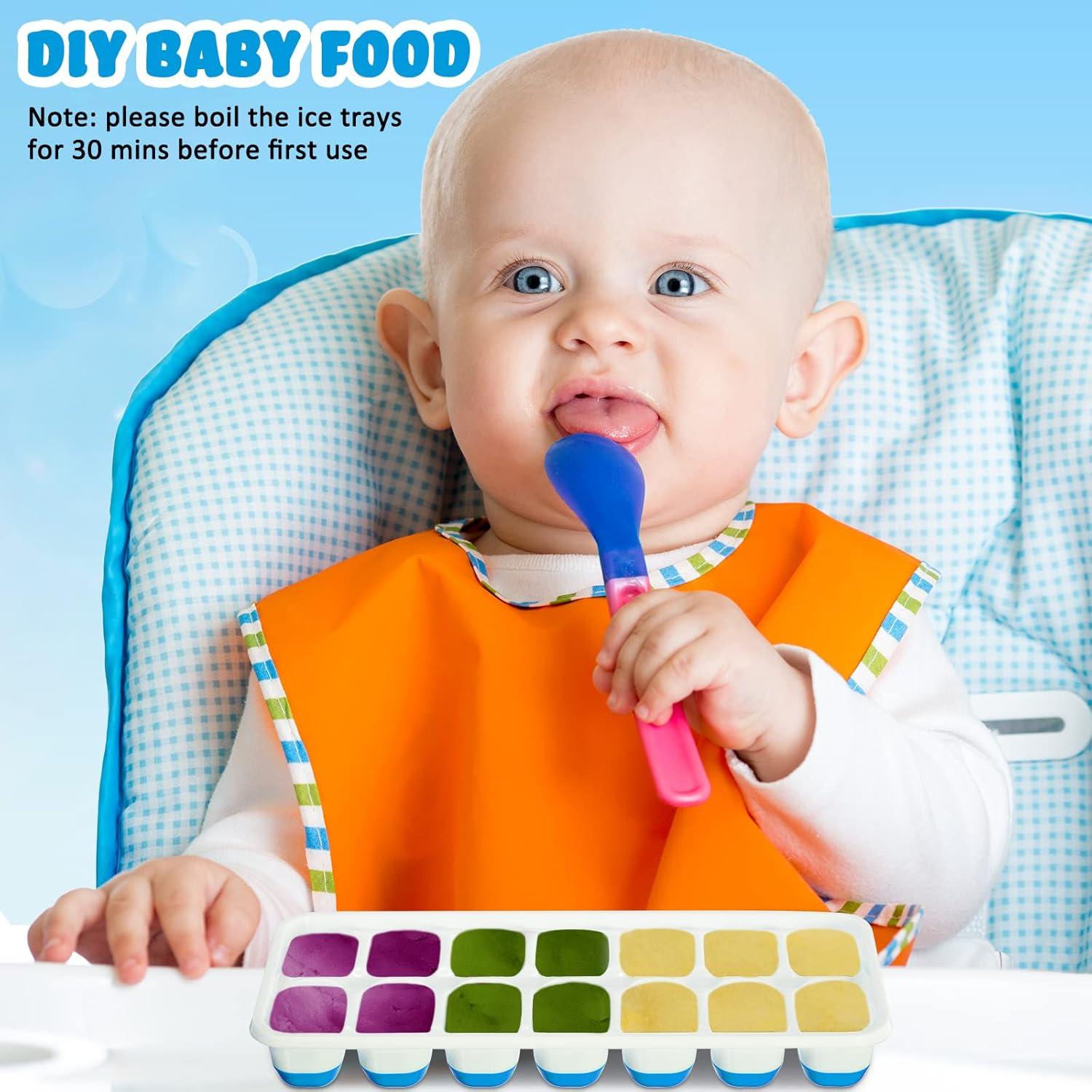 Bandejas de Hielo Silicona Honeydak 10 Piezas 14 Cubos