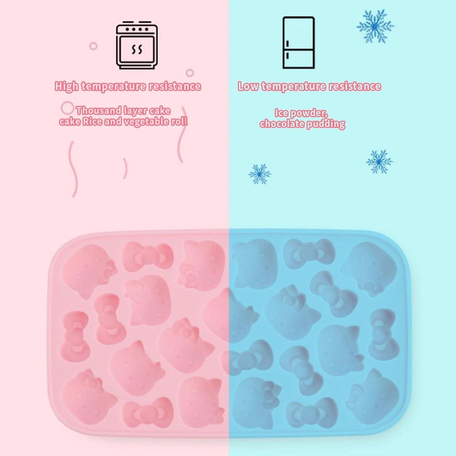 Bandeja de Hielo con Tapa Zmioviq 24 Cubos Silicona