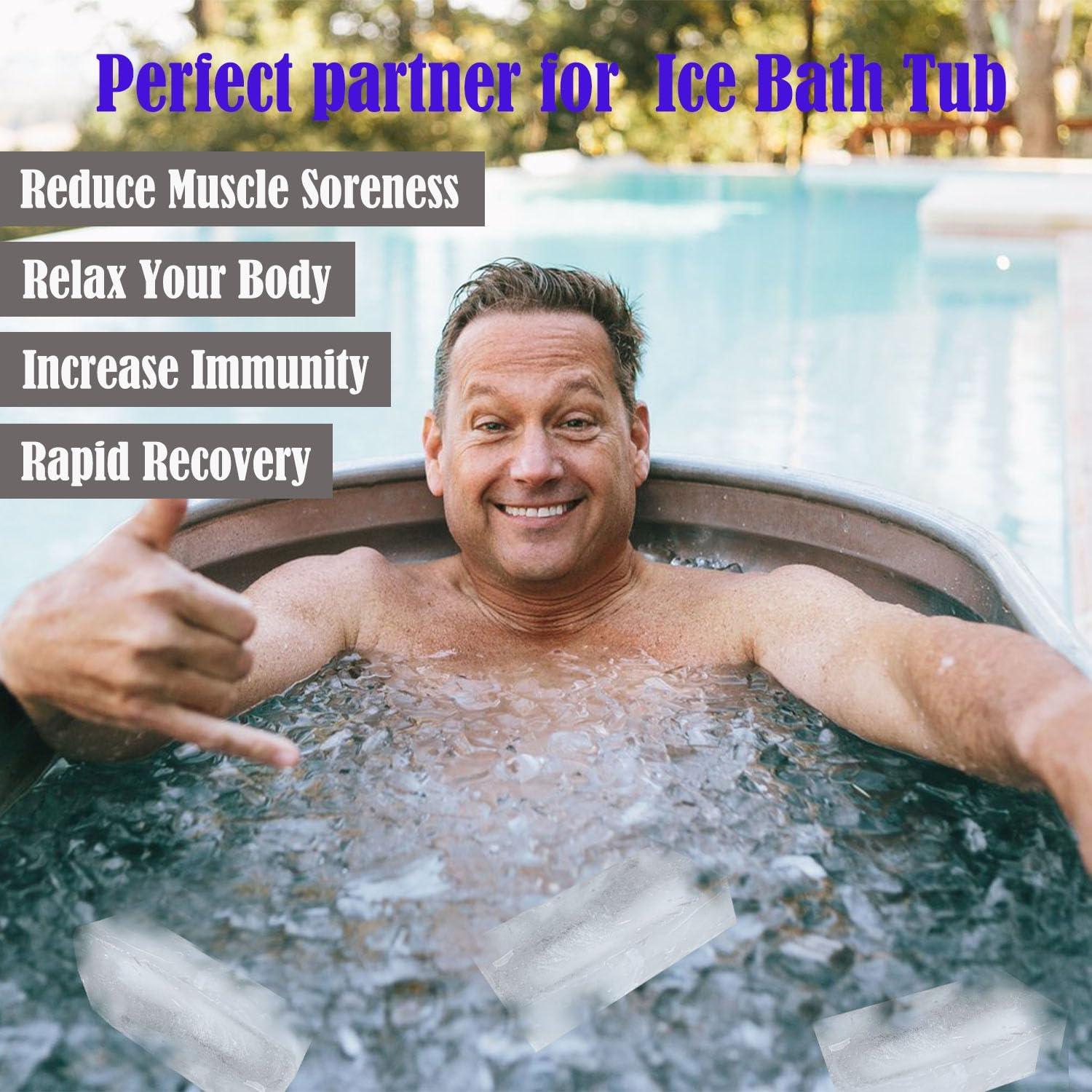 Molde de Hielo Extra Grande Mouwaii 5 Piezas Silicona Gris