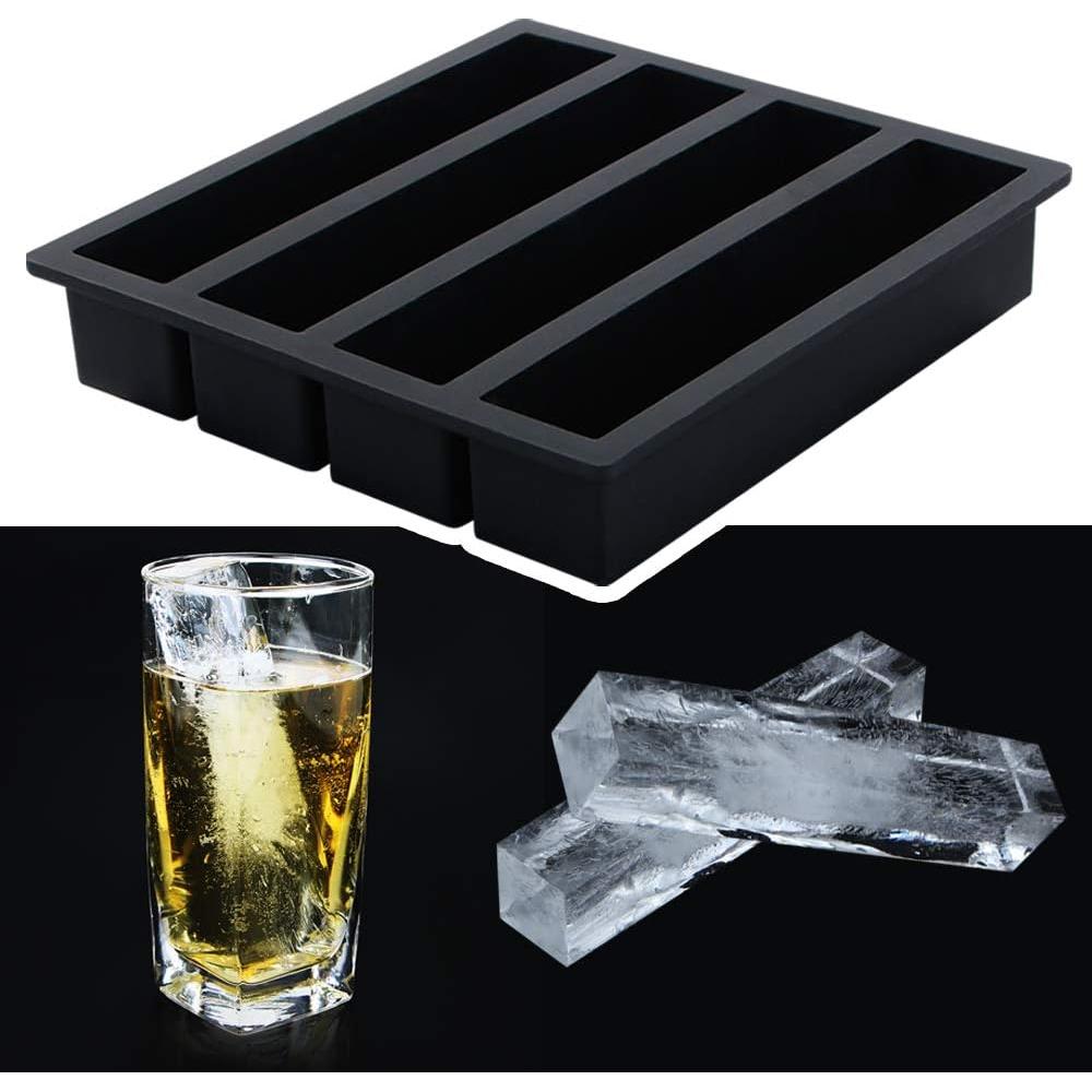 Juego de Moldes de Silicona Webake para Cubos de Hielo y Mantequilla