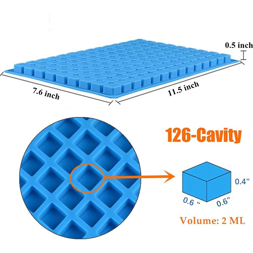 Moldes de Silicona para Caramelo JOERSH 252 Cavidades 2ml