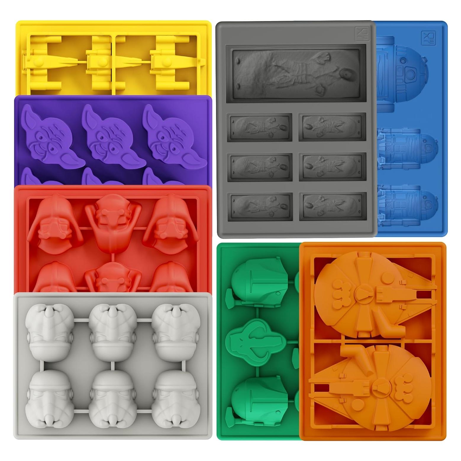 Juego de Moldes de Silicona Cocina Vibrante - 8 Piezas Galaxia