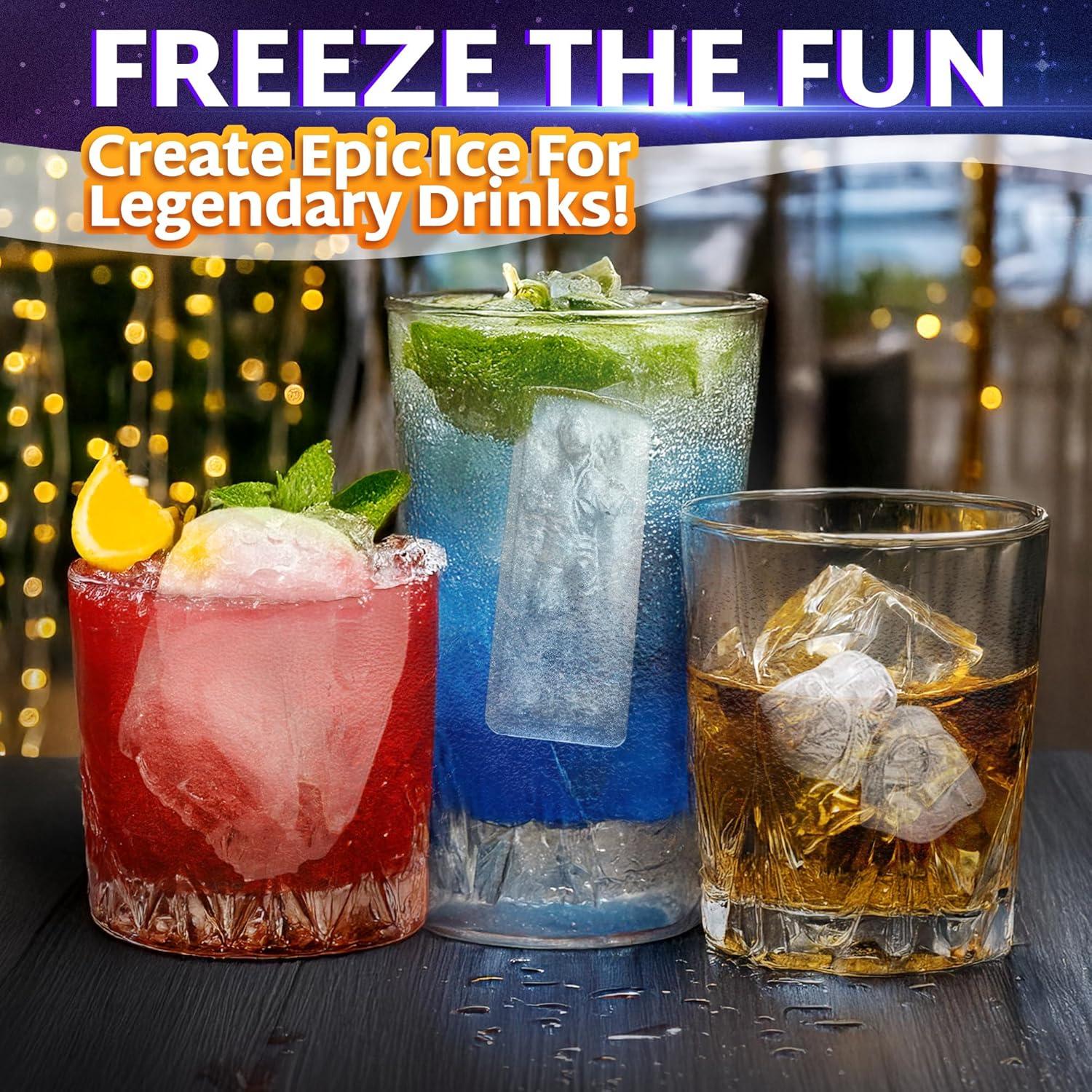 Juego de Moldes de Silicona Cocina Vibrante - 8 Piezas Galaxia