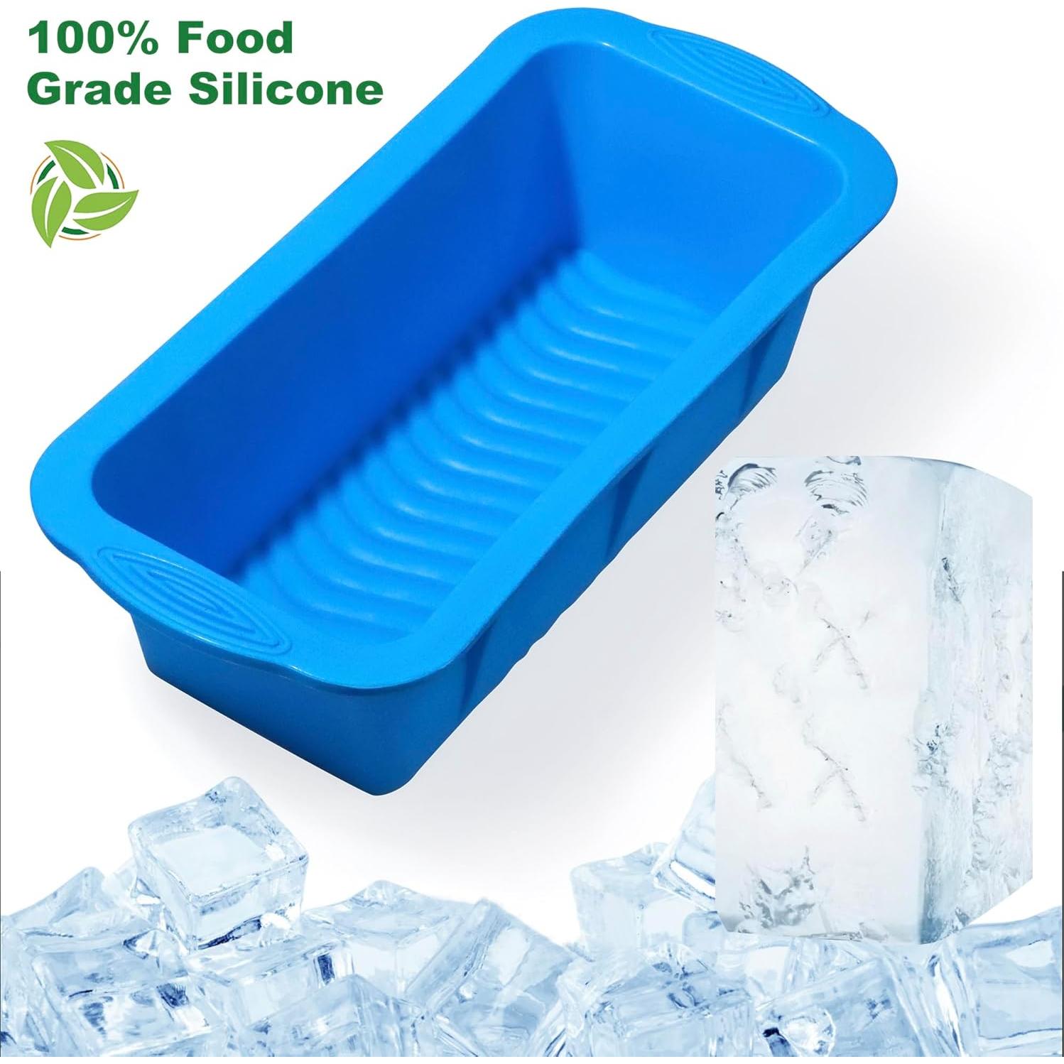 Molde de Hielo Extra Grande Vidotim - Silicona Reutilizable 2PCS