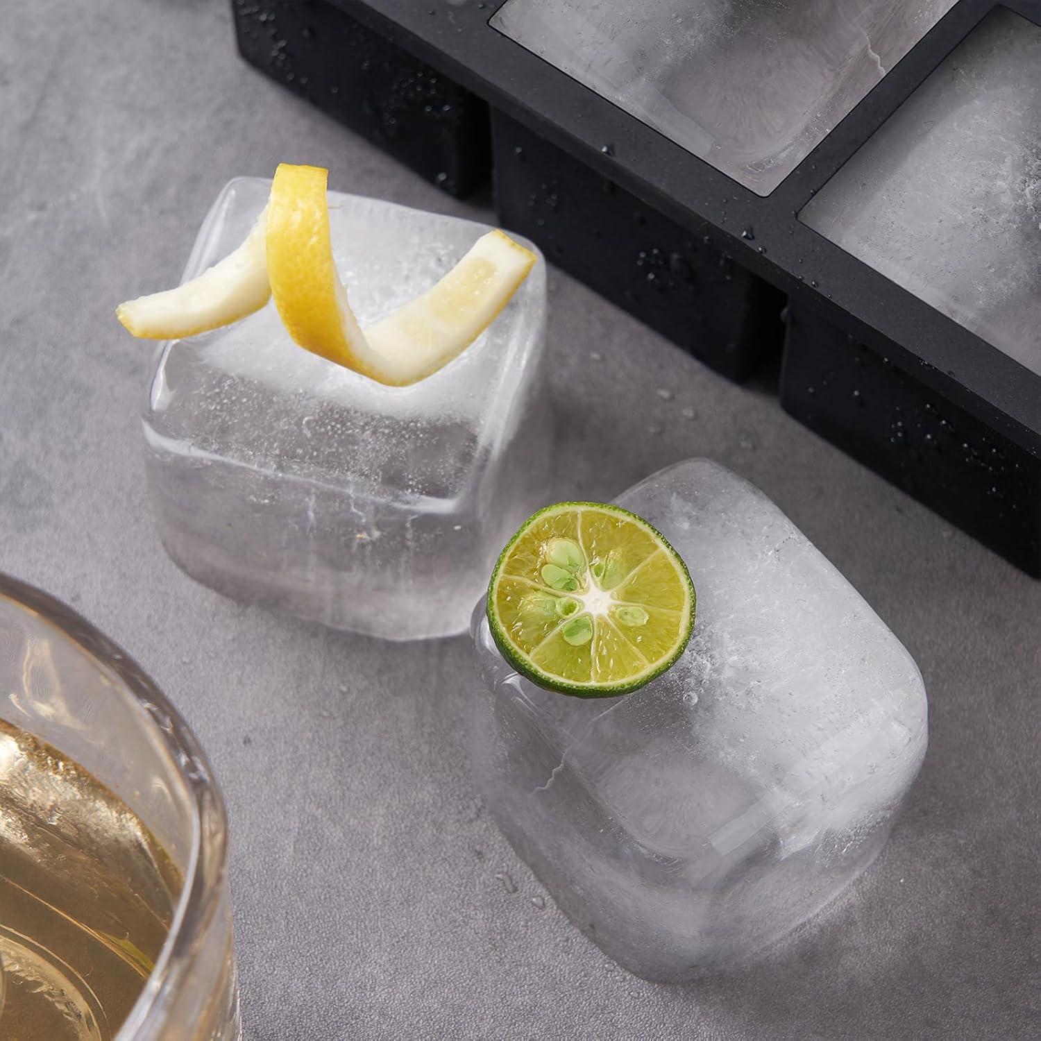 Combo de bandeja de hielo Wanderworld, 9 cubos y 9 esferas de 5 cm