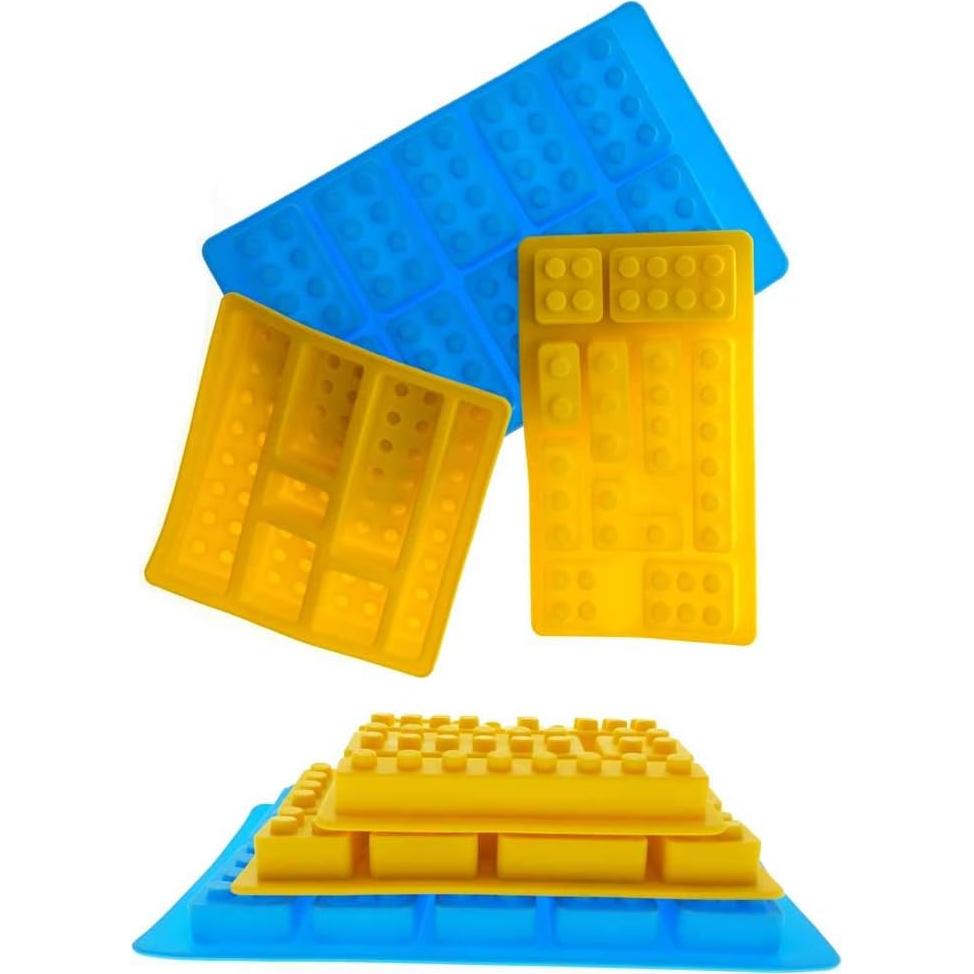 Molde de Silicona Antiadhesivo Lankaido - 3 Piezas para Hielo y Dulces