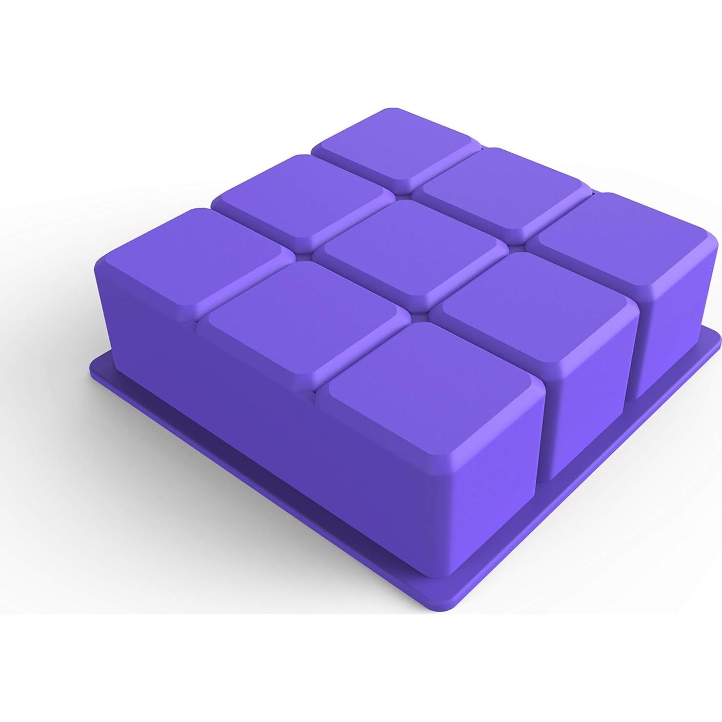 Bandeja de Hielo de Silicona Bakerpan - Set de 2 Cubos 1.5"