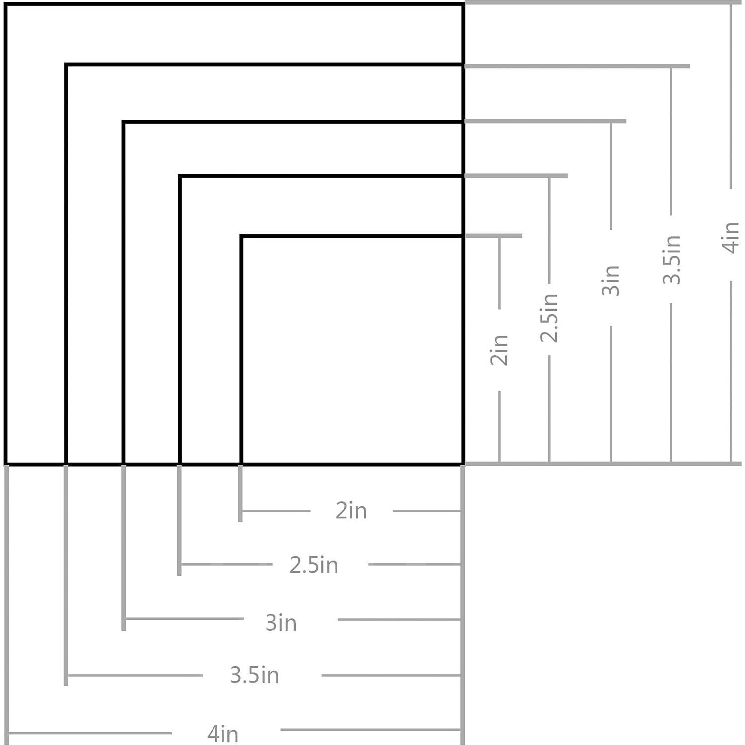 Set de 10 Cortadores de Galletas TOSPARTY Acero Inoxidable